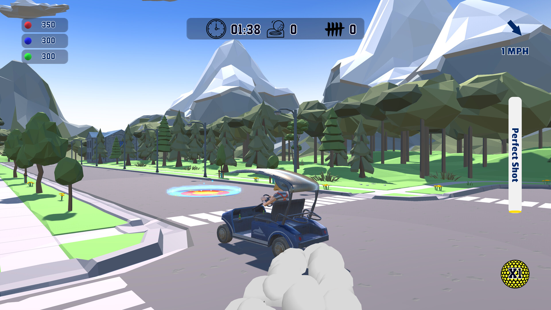 Urban Golf: Hot Dog Edition screenshot 5