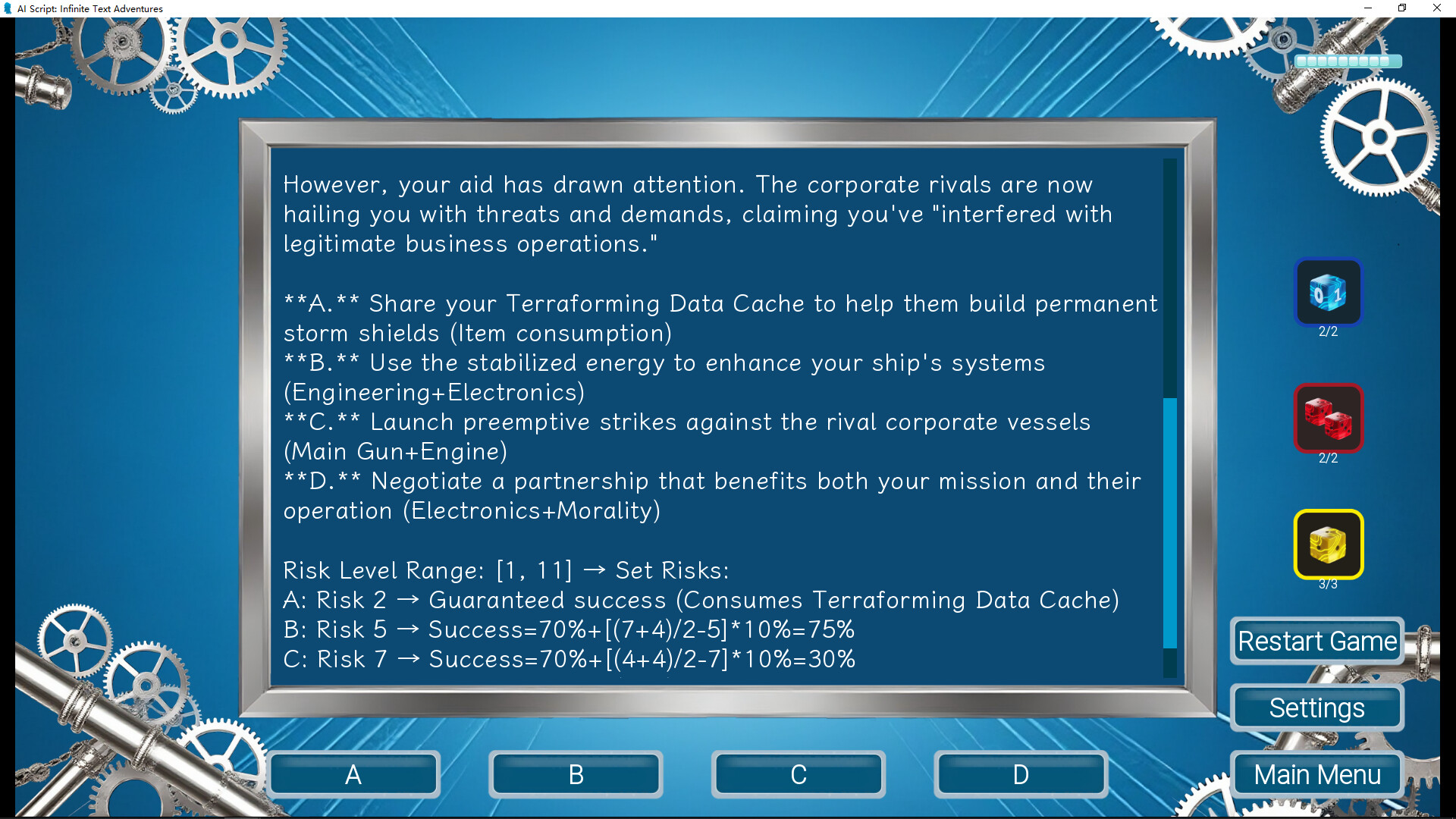 AI Script: Infinite Text Adventures screenshot 3