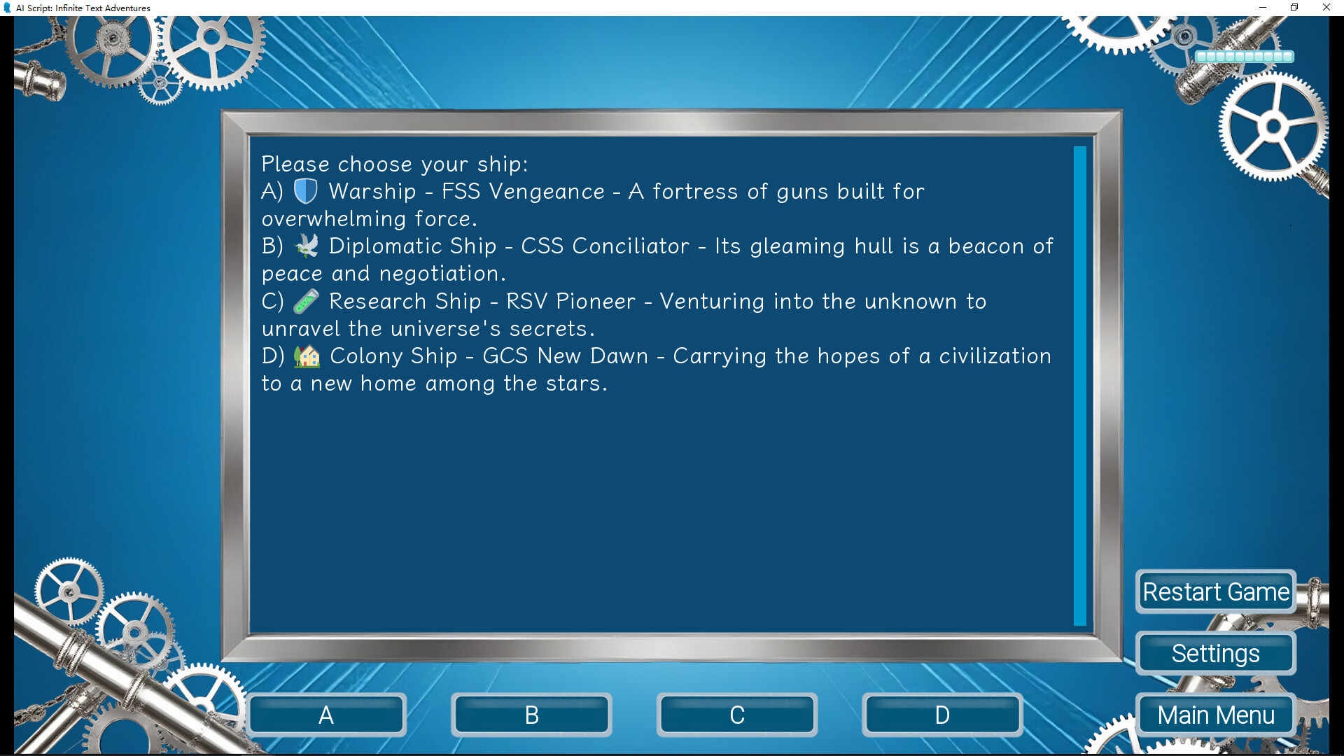 AI Script: Infinite Text Adventures screenshot 4