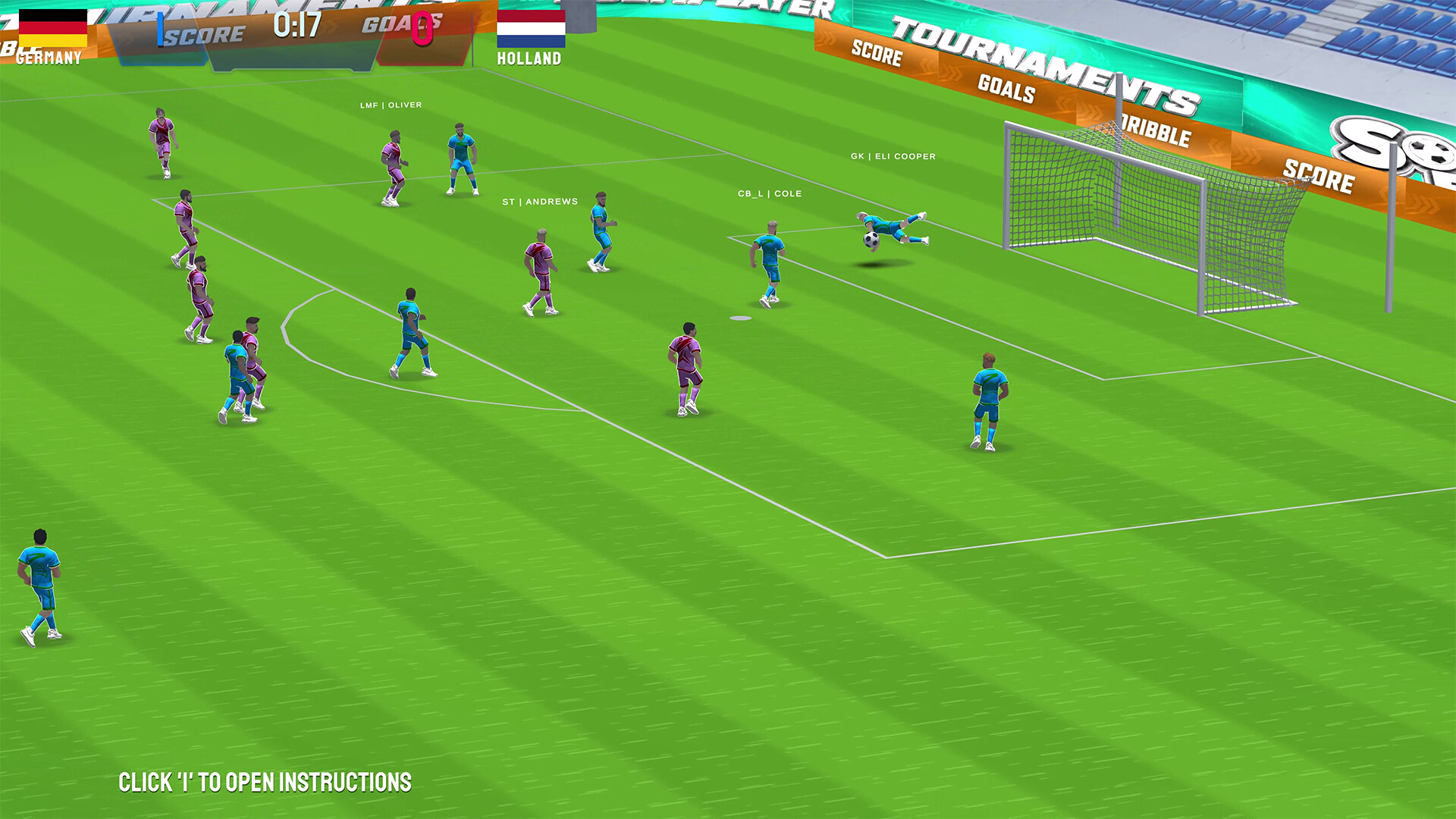Soccer Fan - Online Multiplayer Football screenshot 1
