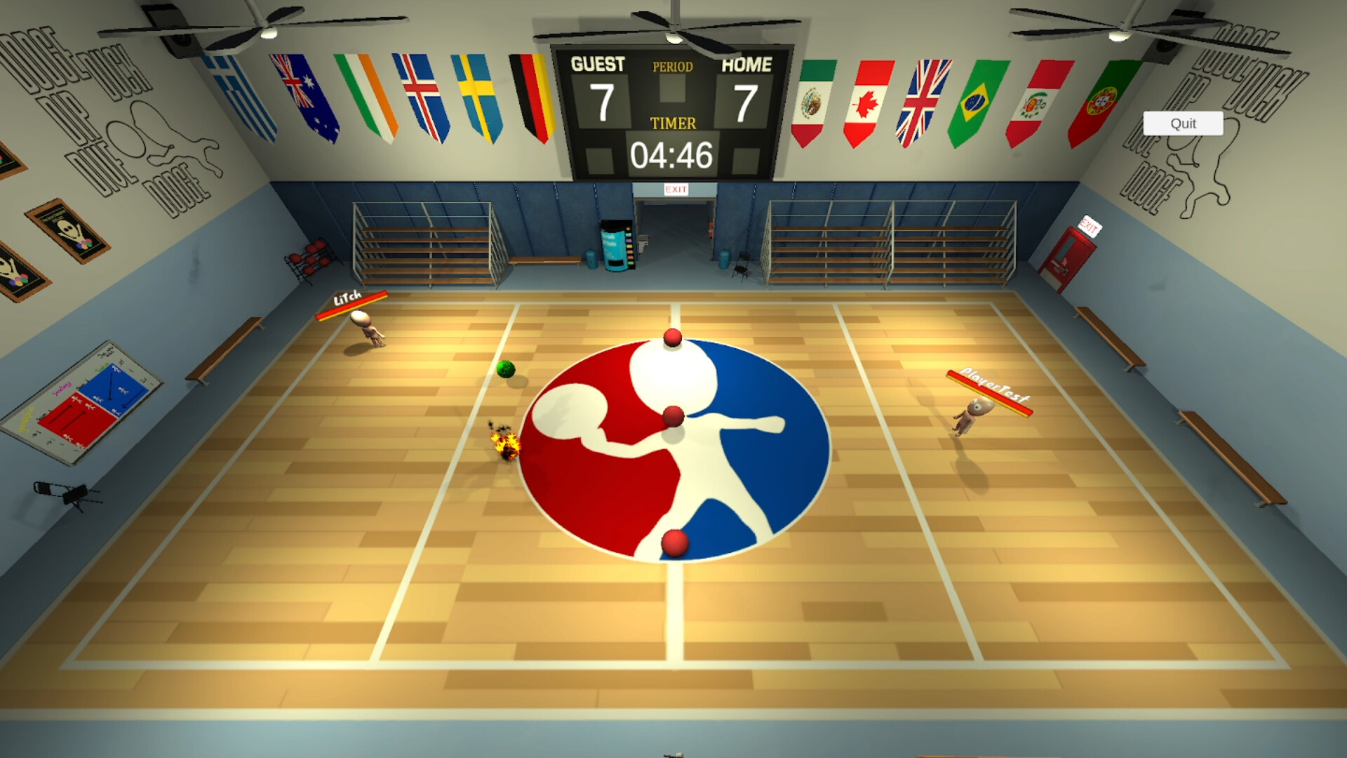 Scuffed Dodgeball screenshot 1