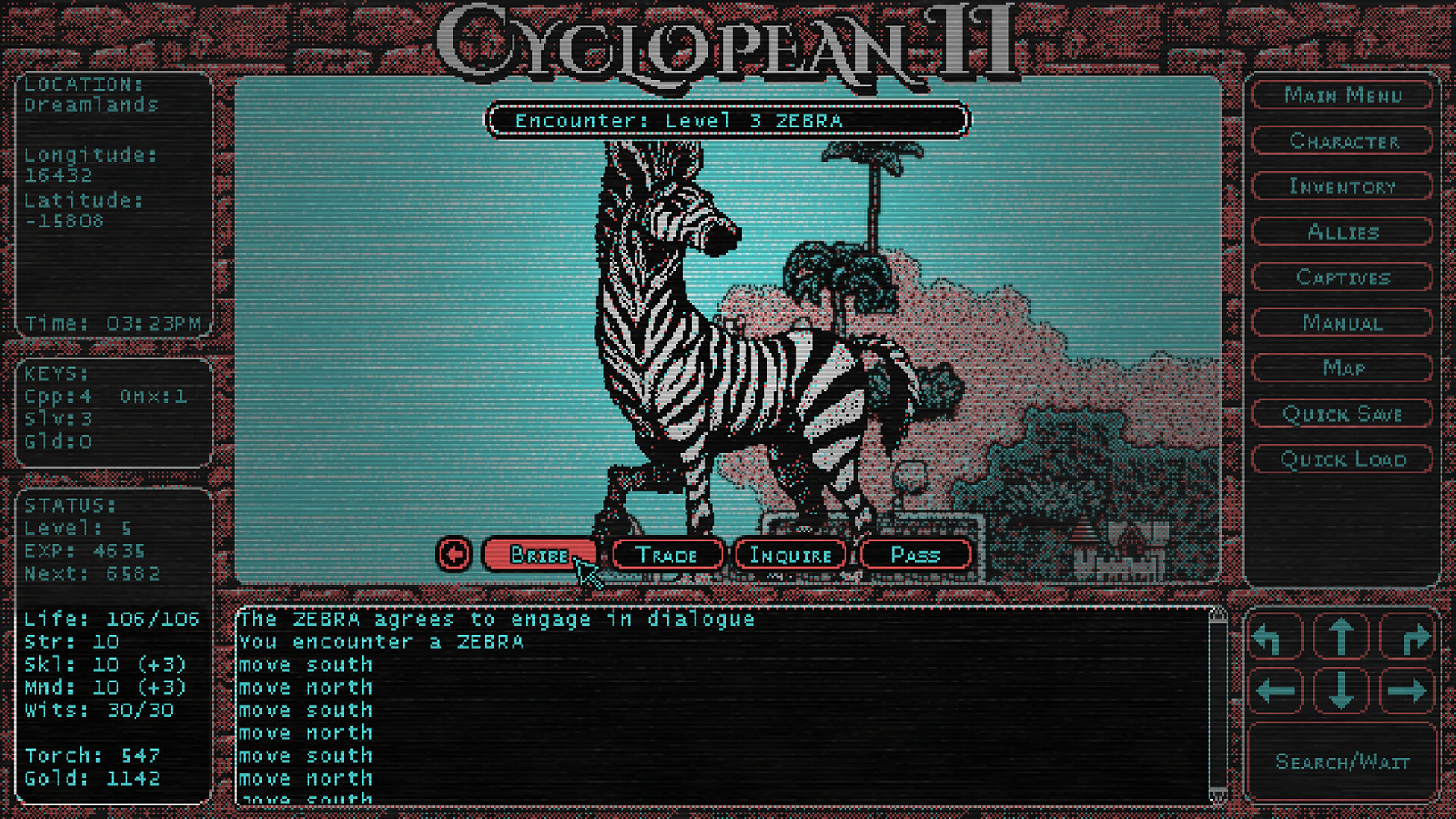 Cyclopean II: The Dreamlands screenshot 9
