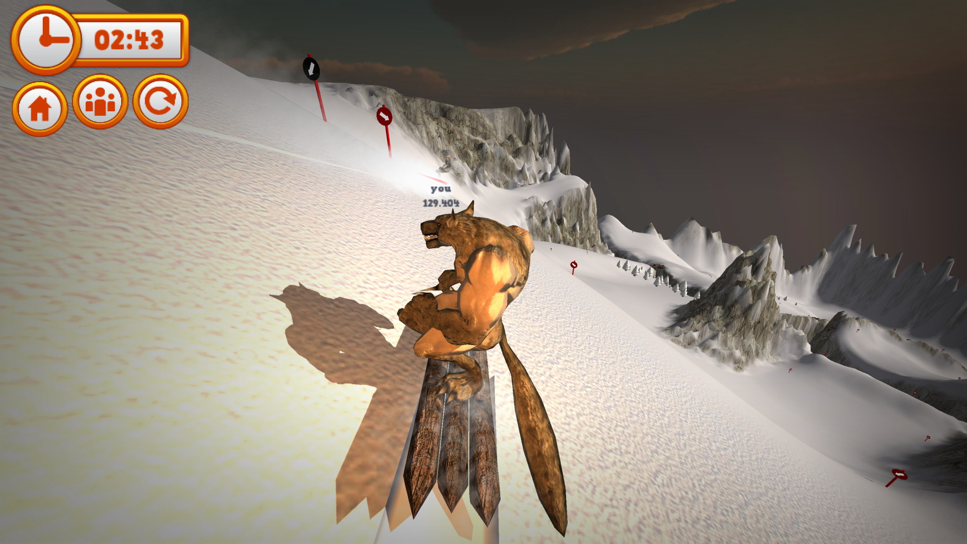 Mad Snowboarding screenshot 1