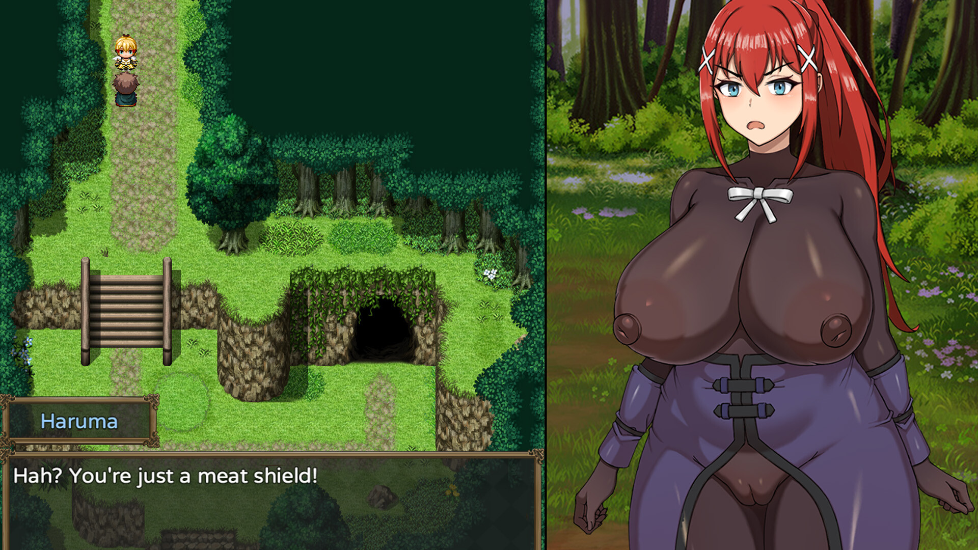 Curse upon the Defeated Sow Knight! screenshot 1