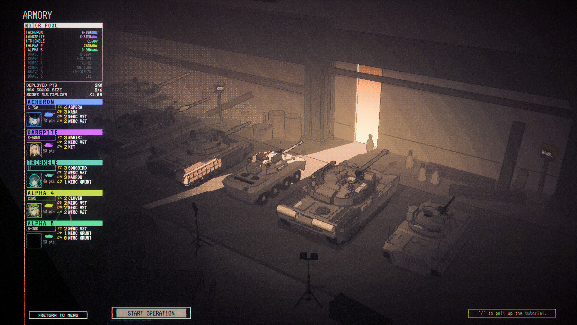 Armaphract screenshot 1