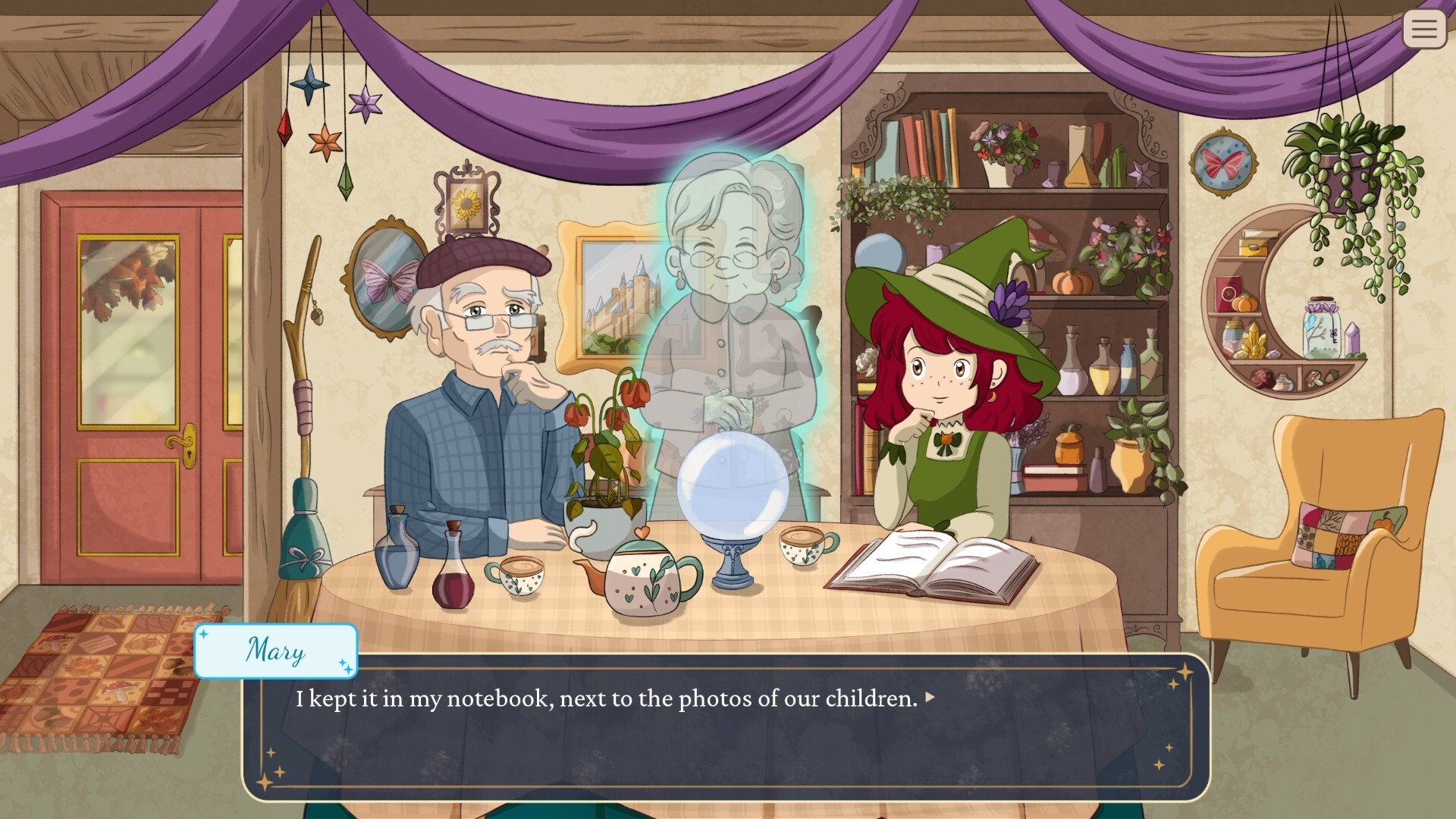Spirit Talk - Cozy Visual Novel screenshot 4