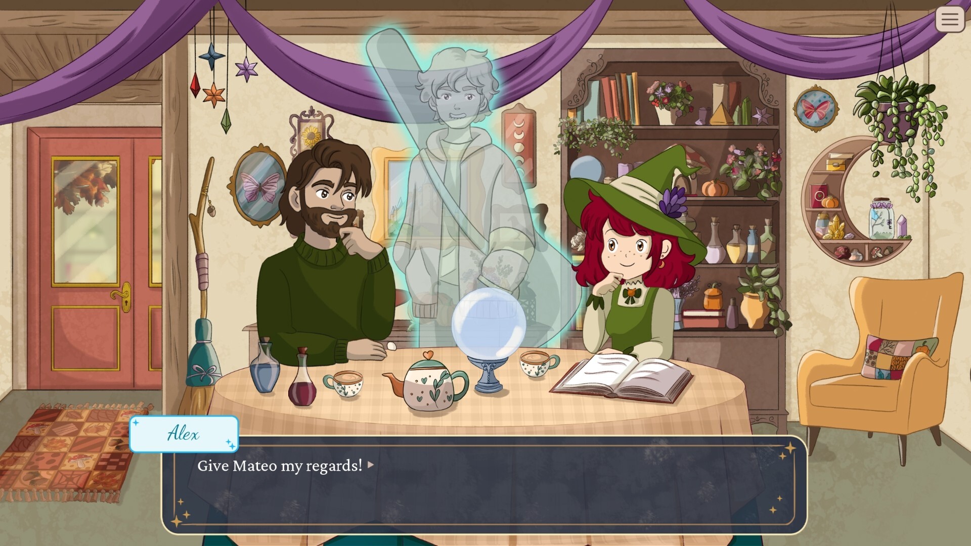 Spirit Talk - Cozy Visual Novel screenshot 8