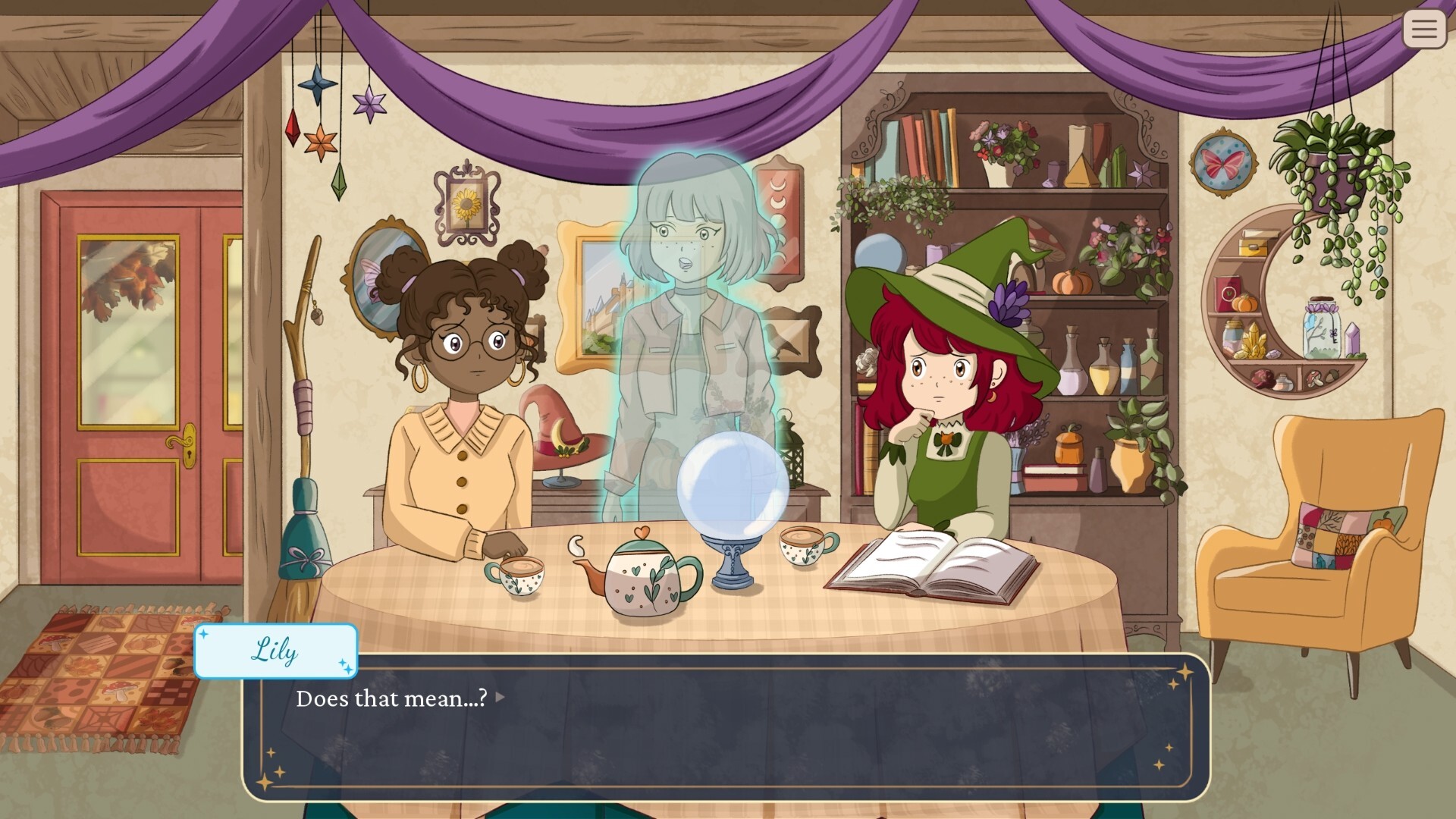 Spirit Talk - Cozy Visual Novel screenshot 6