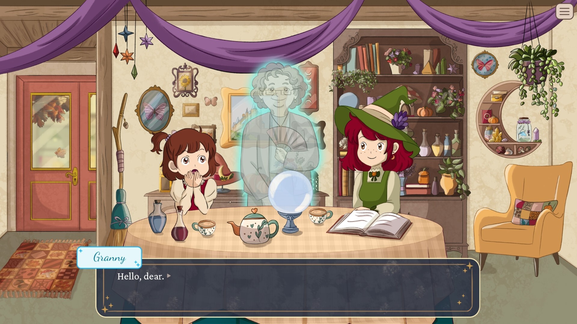 Spirit Talk - Cozy Visual Novel screenshot 2
