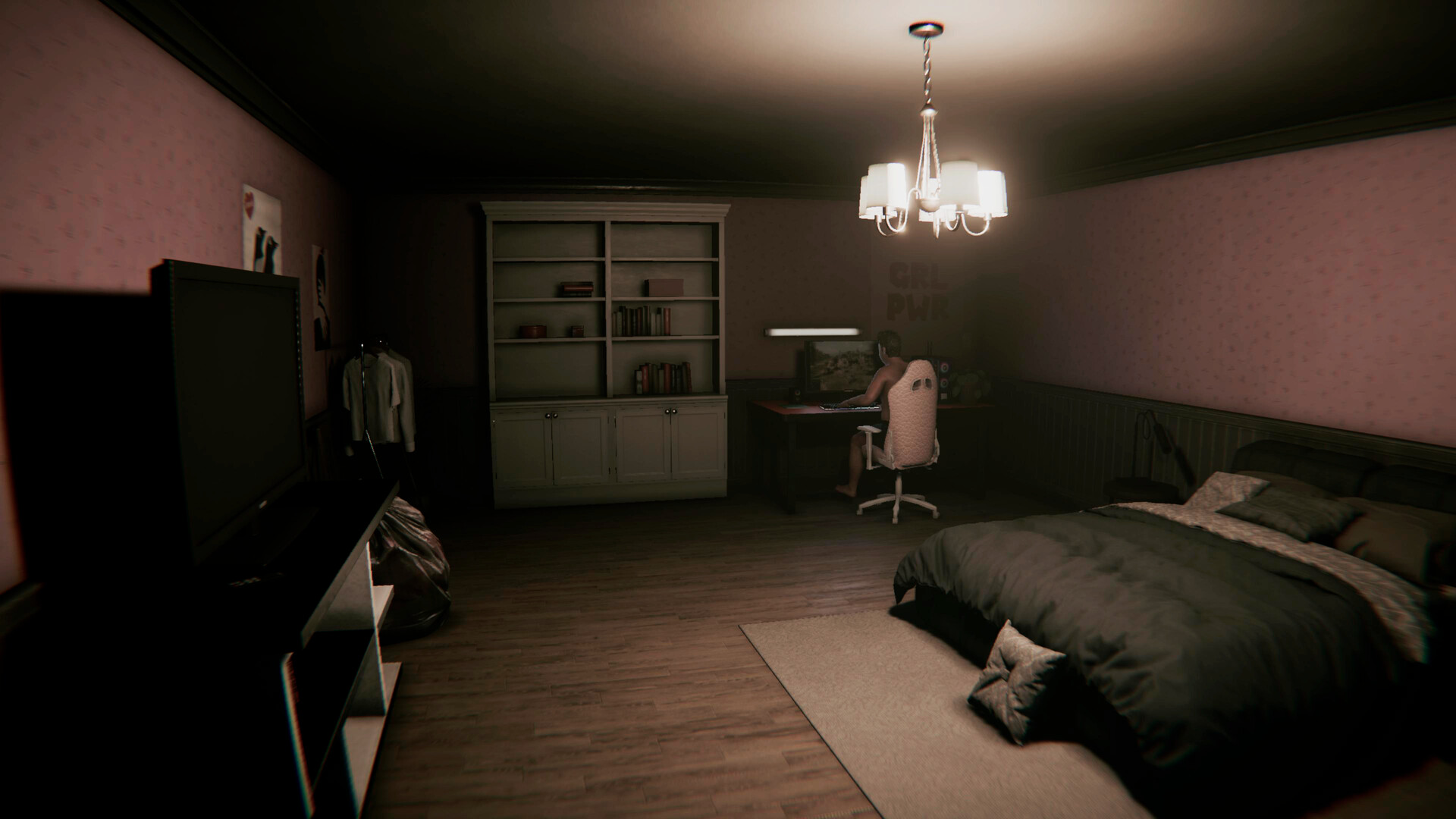 I woke up in the house of a fat man: he's over 30 years old and loves beer and games screenshot 5