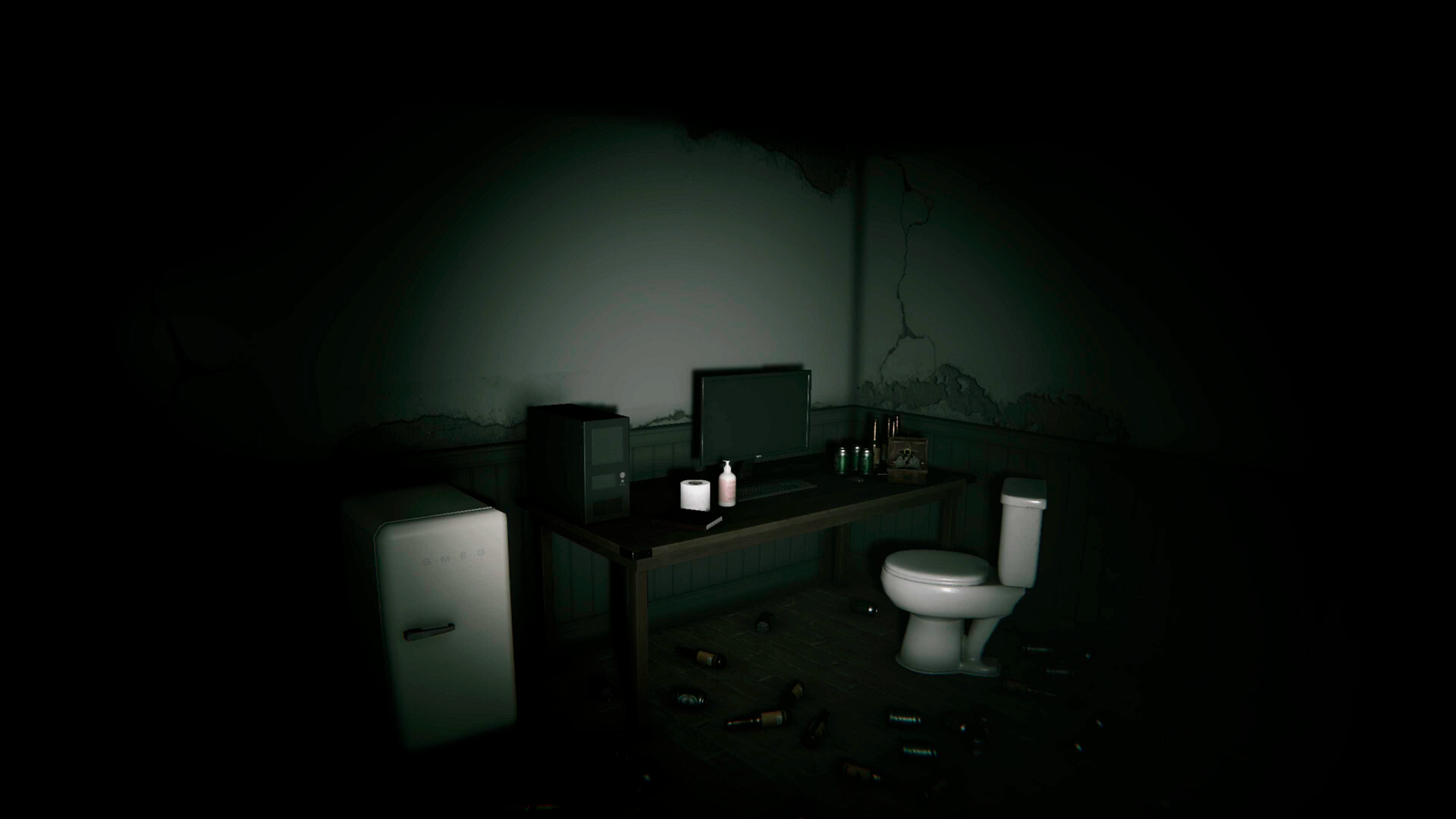 I woke up in the house of a fat man: he's over 30 years old and loves beer and games screenshot 6