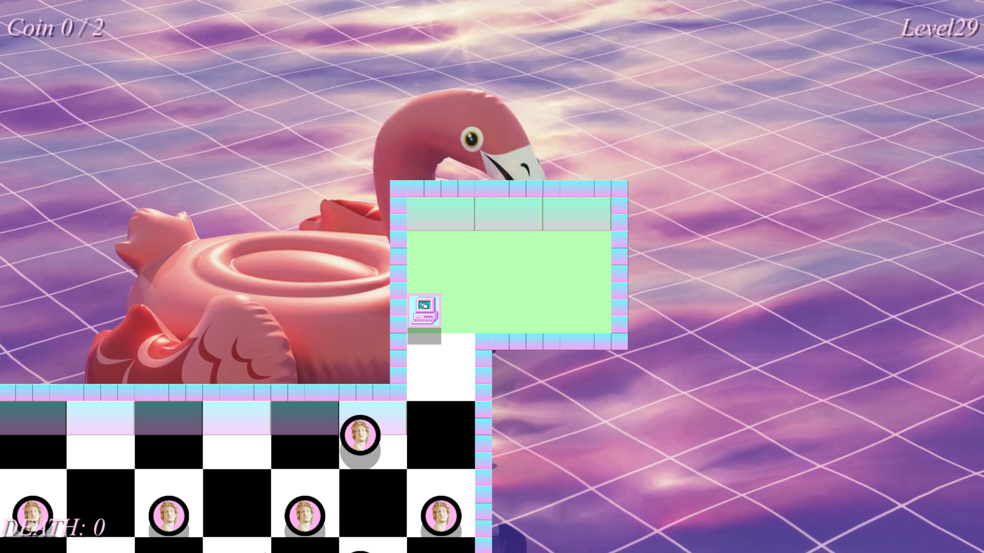 Vaporwave Hardest Game screenshot 7