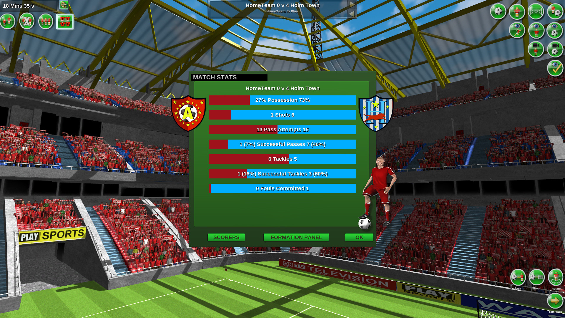 Tactical Soccer The New Season screenshot 5