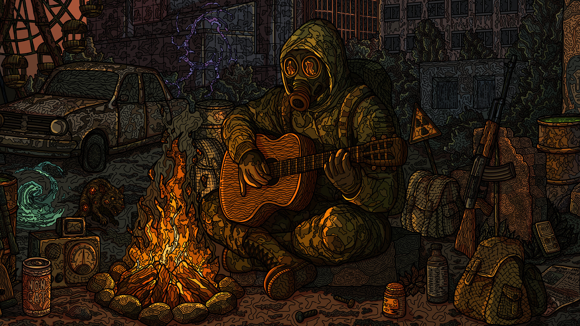 100 Chernobyl Cats screenshot 1