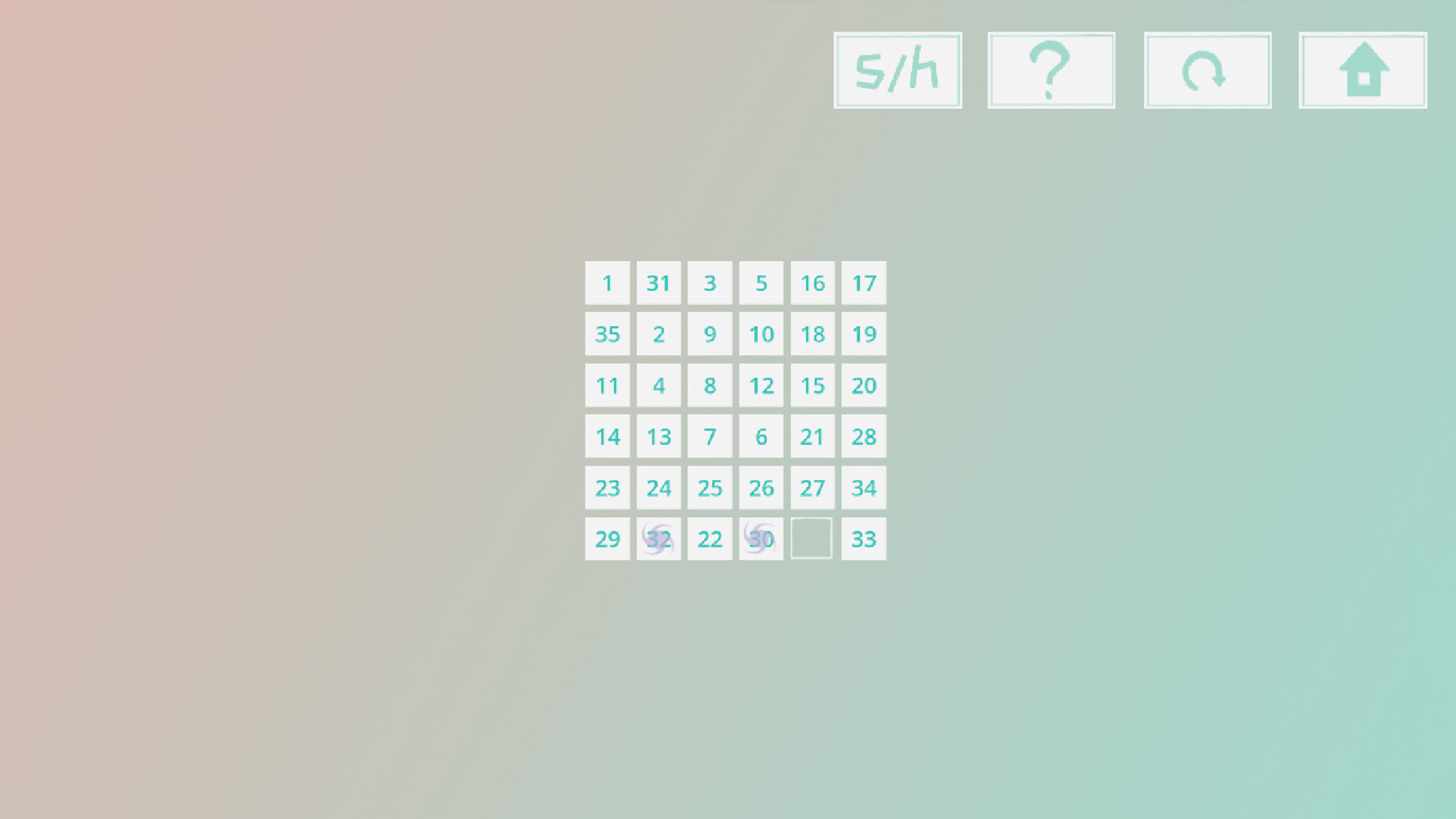 数字华容道变体Klotski Variant screenshot 2