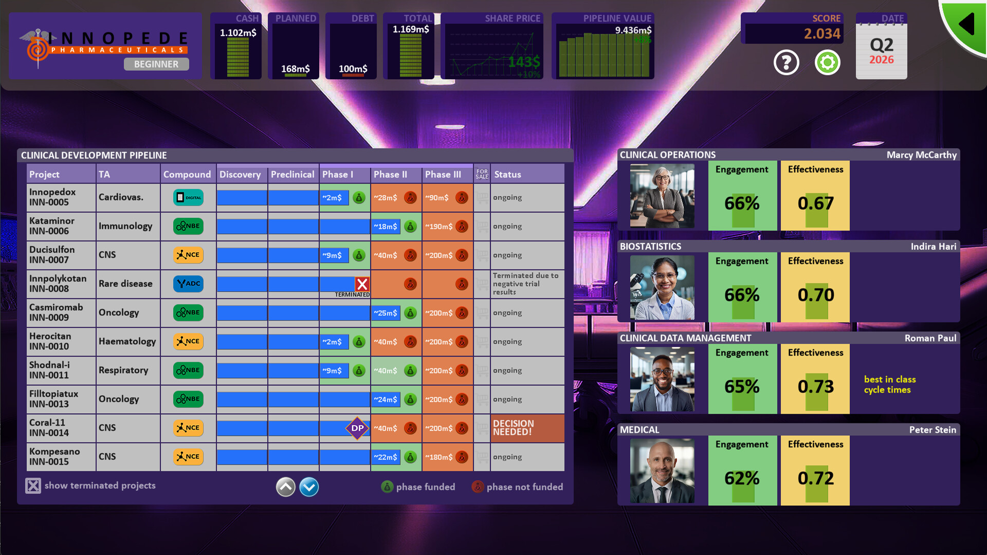 Pharma R&D Manager screenshot 4