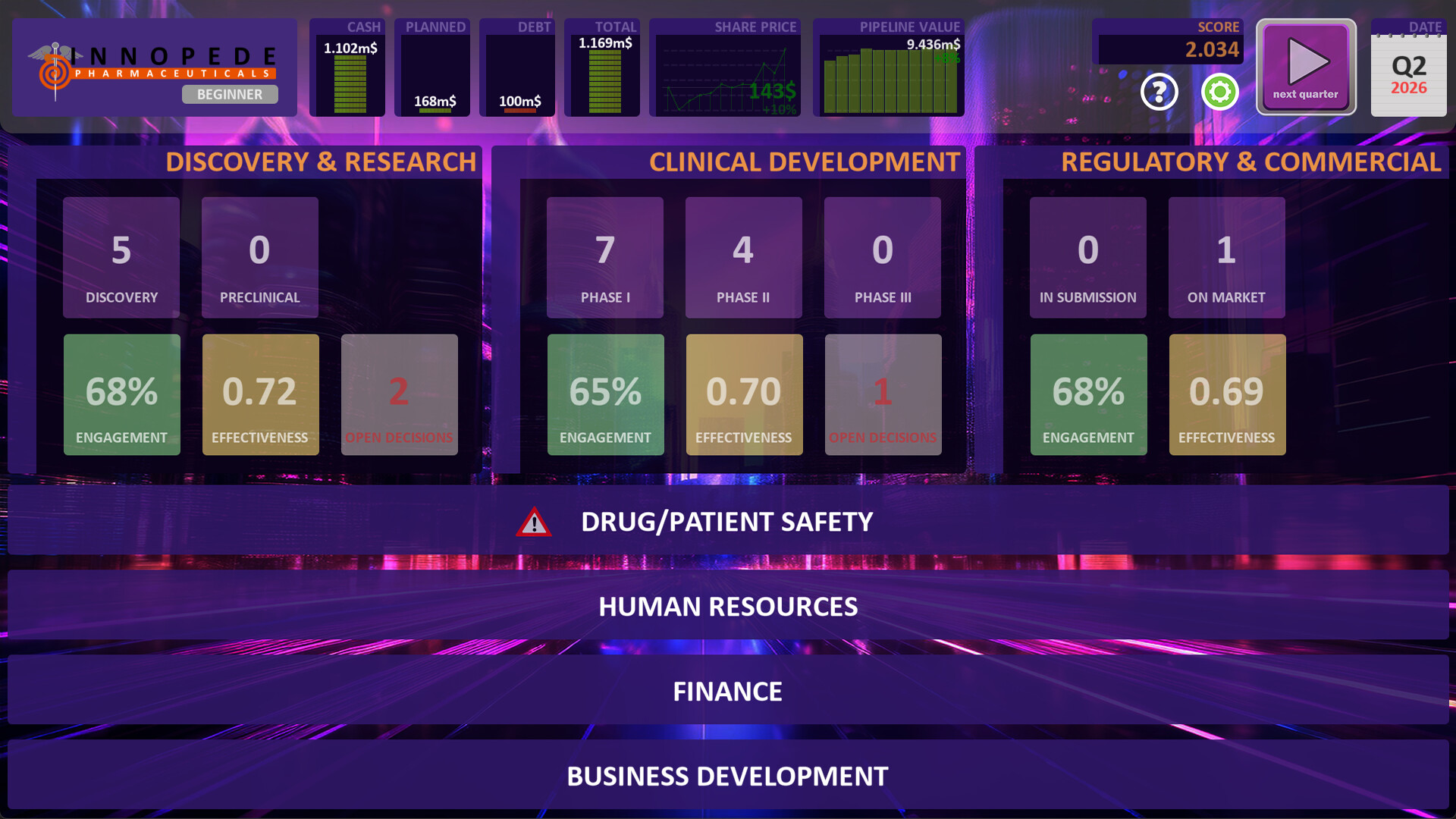 Pharma R&D Manager screenshot 3