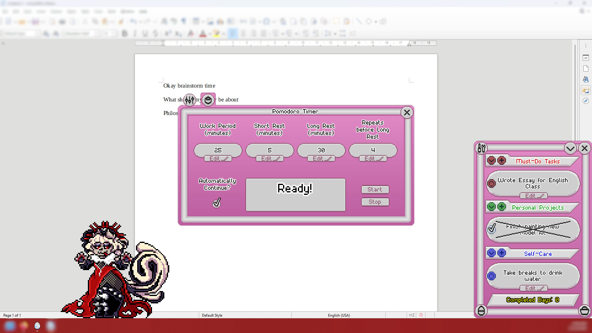 Motivation Monsters screenshot 1
