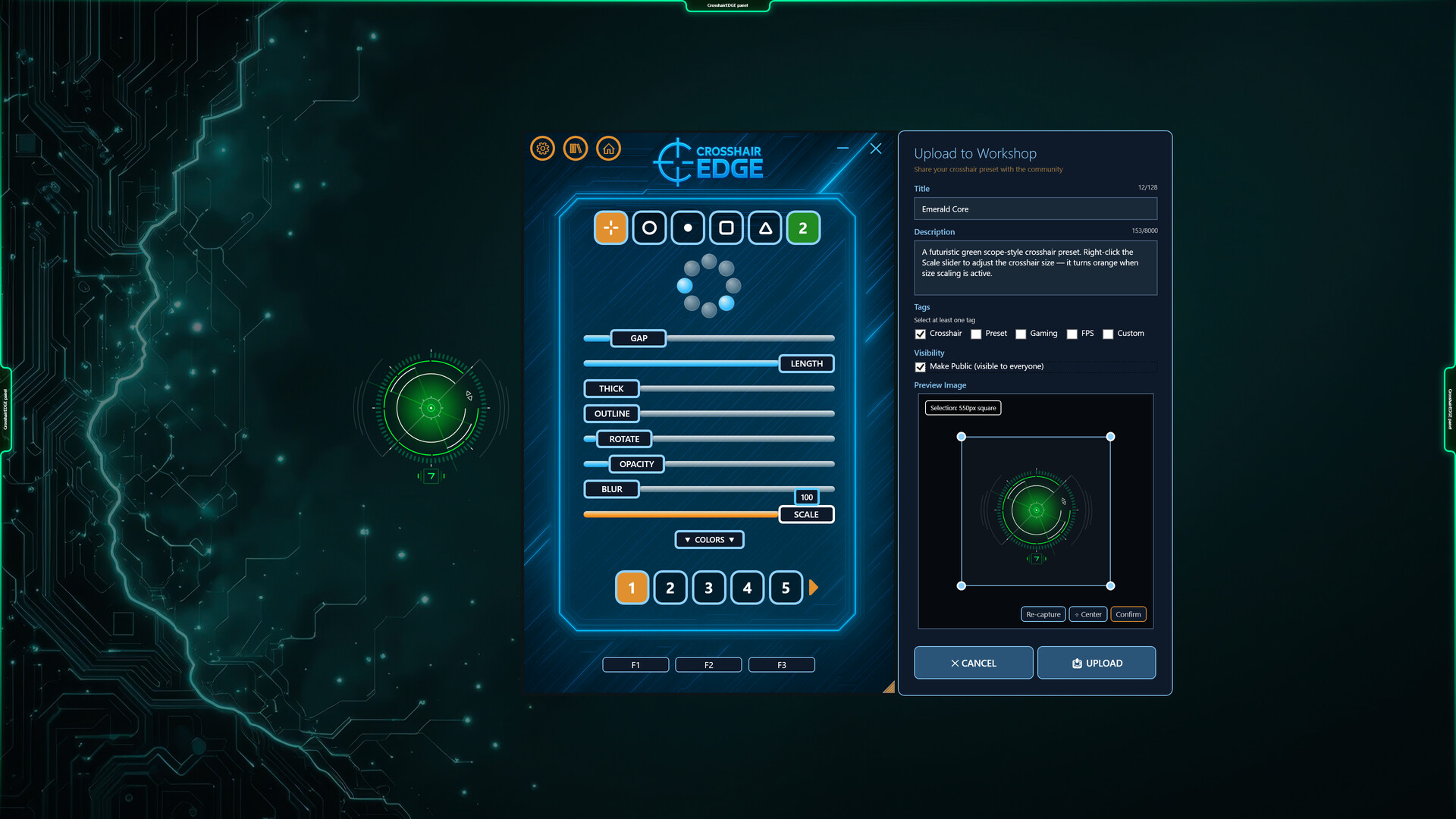 Crosshair EDGE screenshot 6