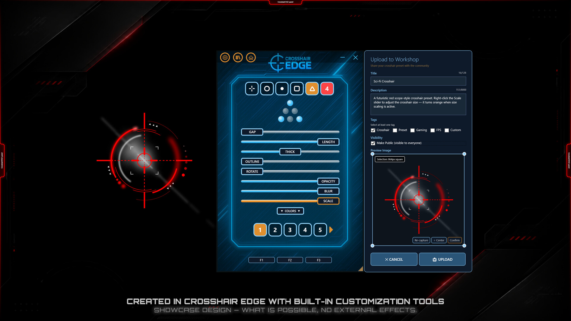 Crosshair EDGE screenshot 5