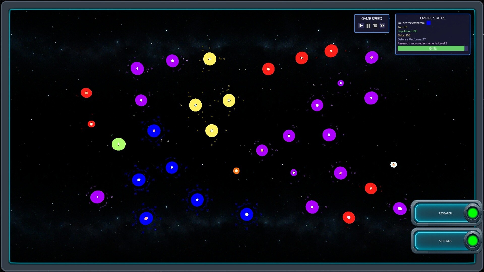 Orion Wars screenshot 2