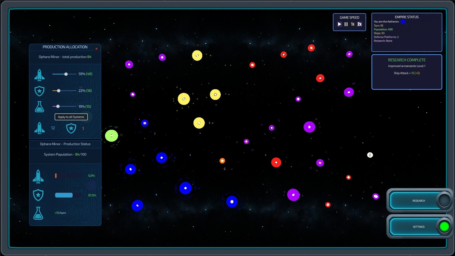 Orion Wars screenshot 3