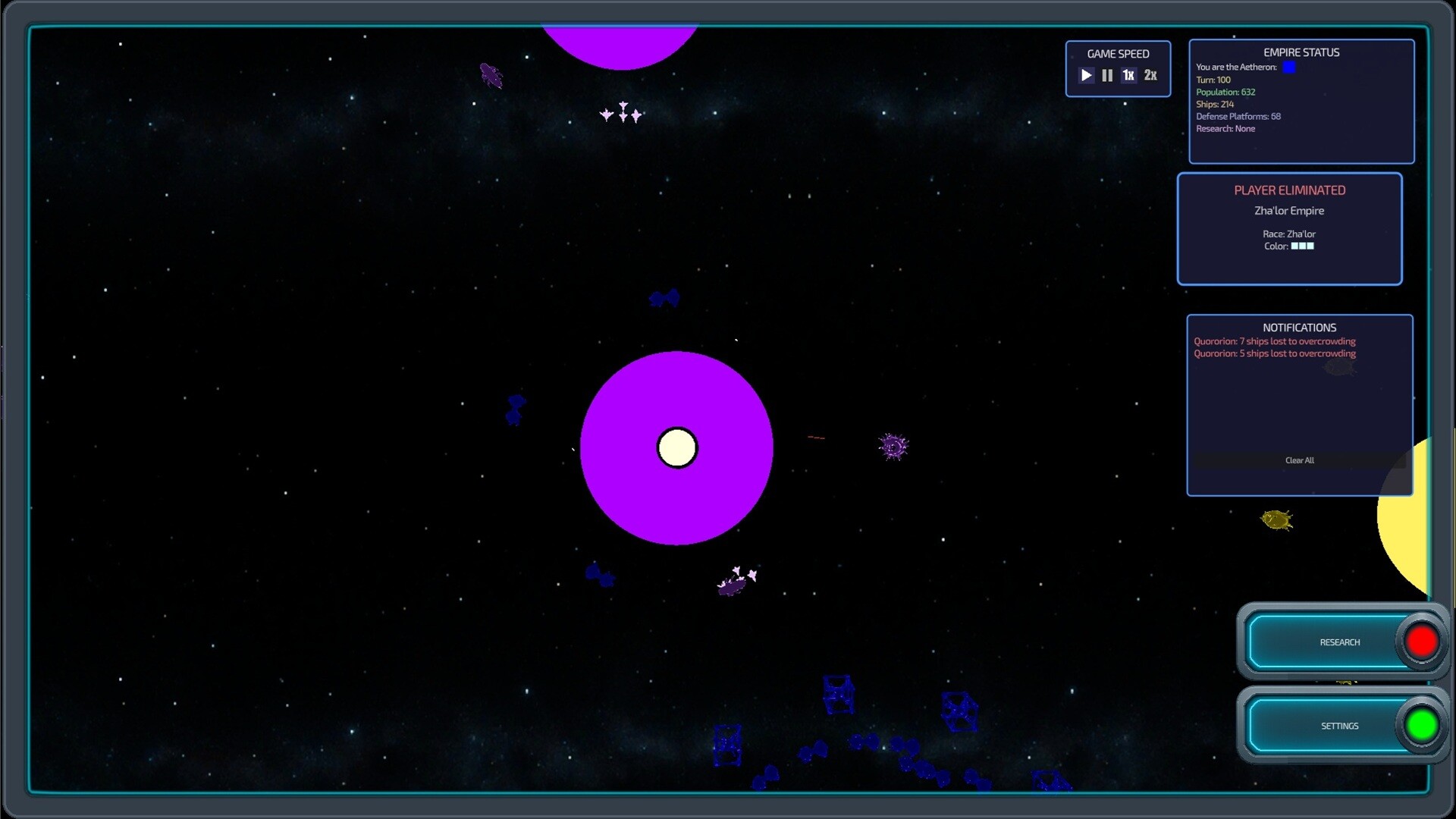 Orion Wars screenshot 1