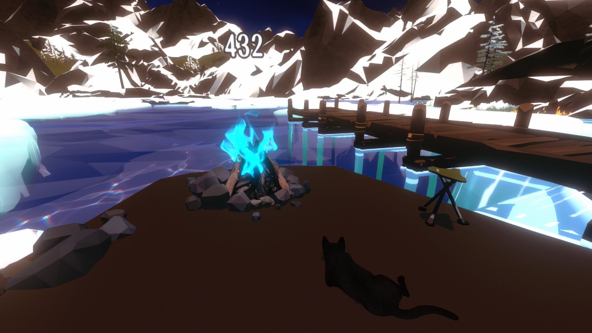 Campfire with Cat screenshot 10