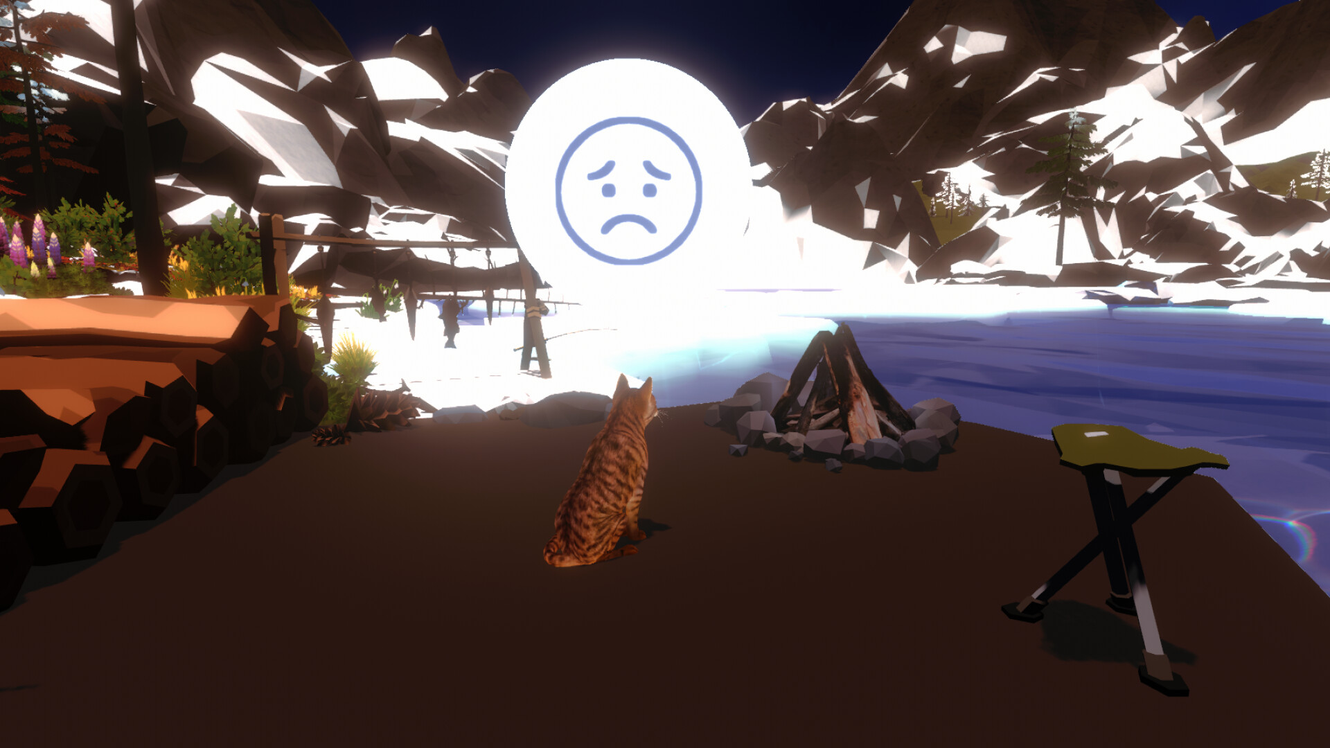 Campfire with Cat screenshot 5