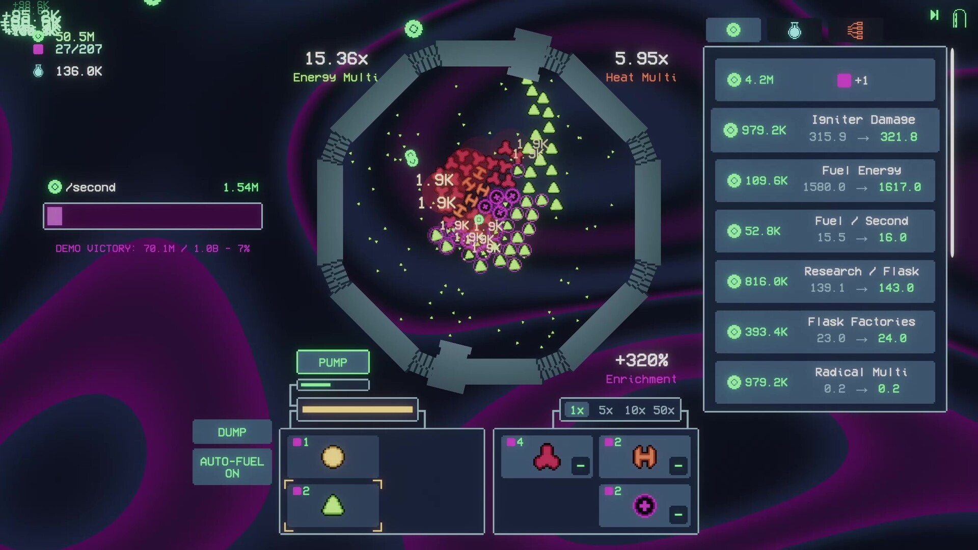 Feed the Reactor screenshot 1