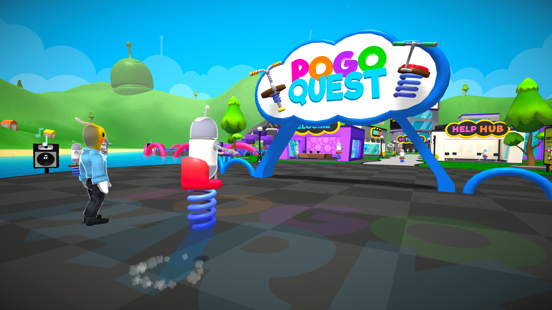 Pogo Quest screenshot 1