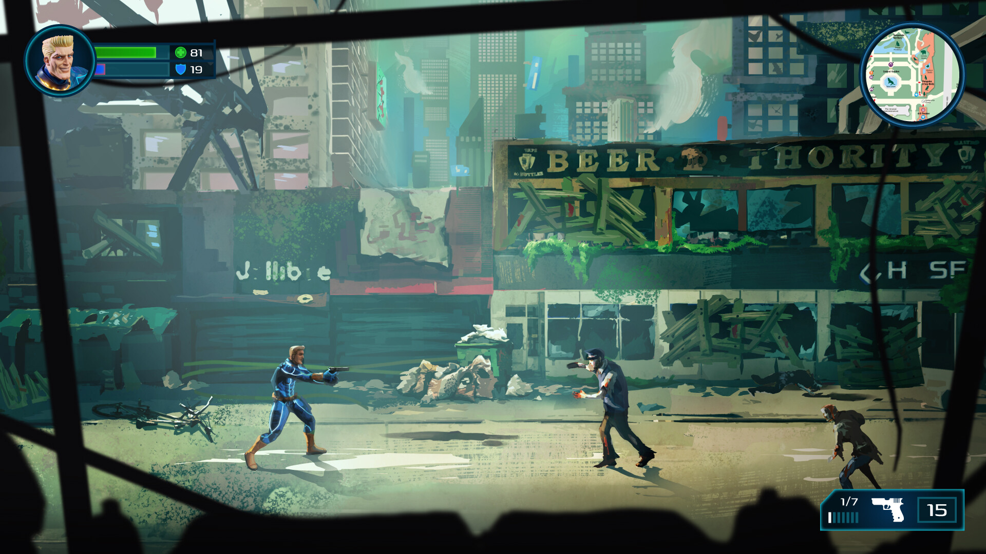 Freddy Hardest: Z Planet screenshot 2