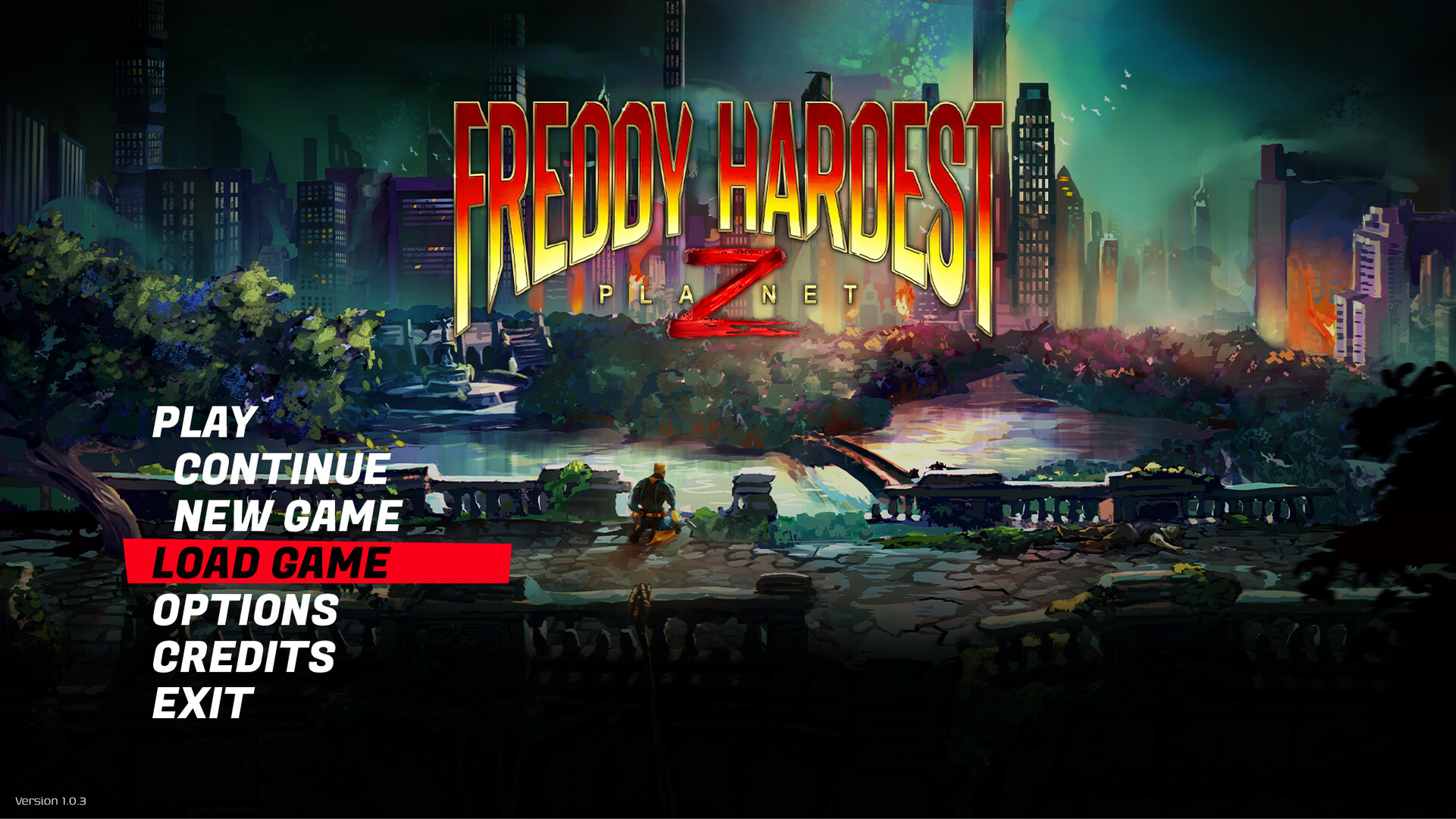 Freddy Hardest: Z Planet screenshot 1