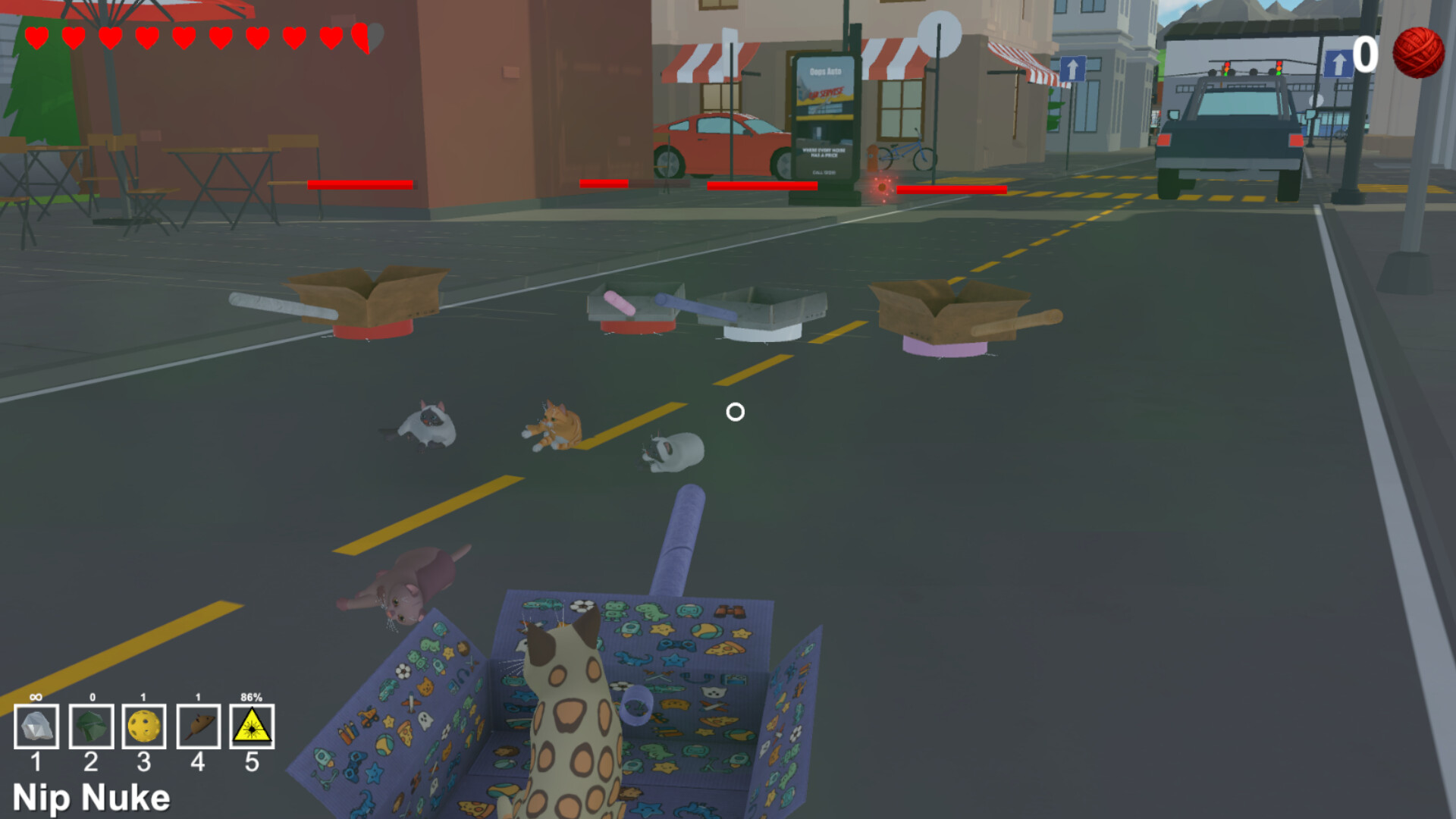 Purrfect Tanks - The Yarnpocalypse screenshot 7
