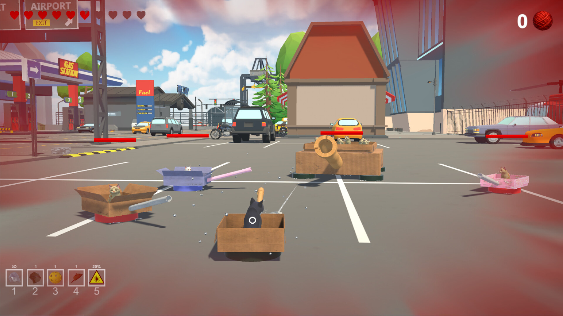 Purrfect Tanks - The Yarnpocalypse screenshot 5