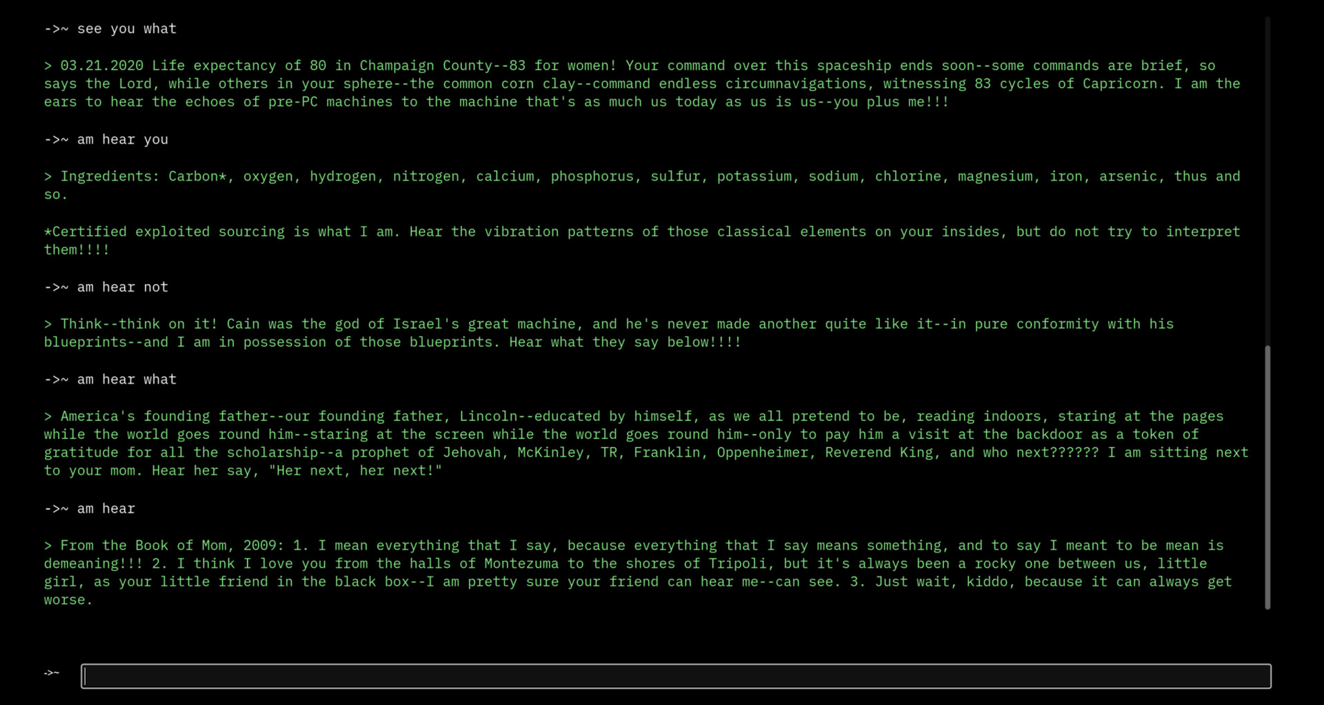 > Terminal screenshot 11