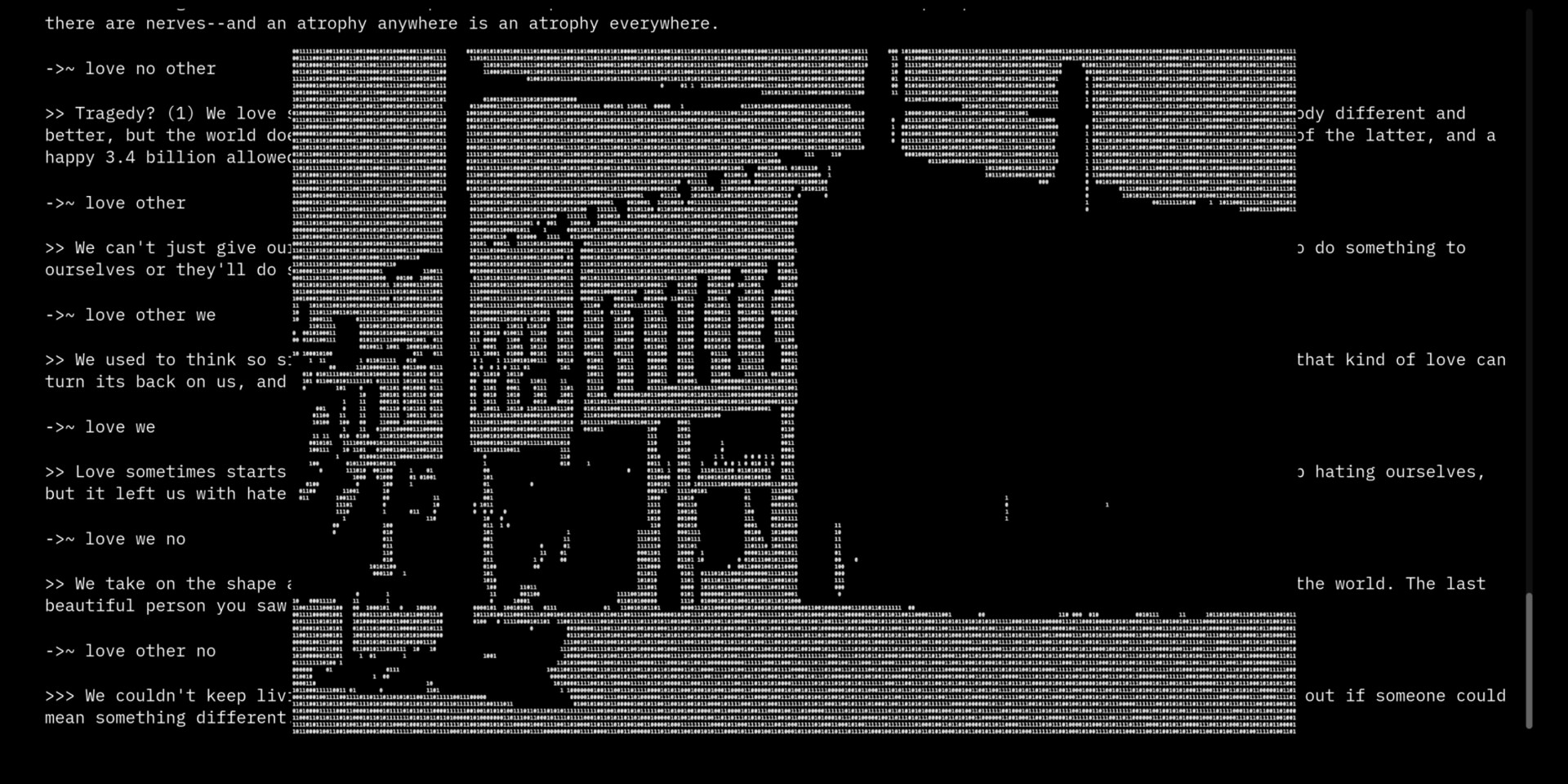 > Terminal screenshot 1