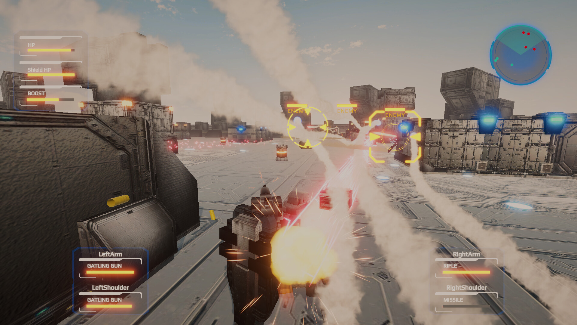 SteelMechBattle screenshot 1
