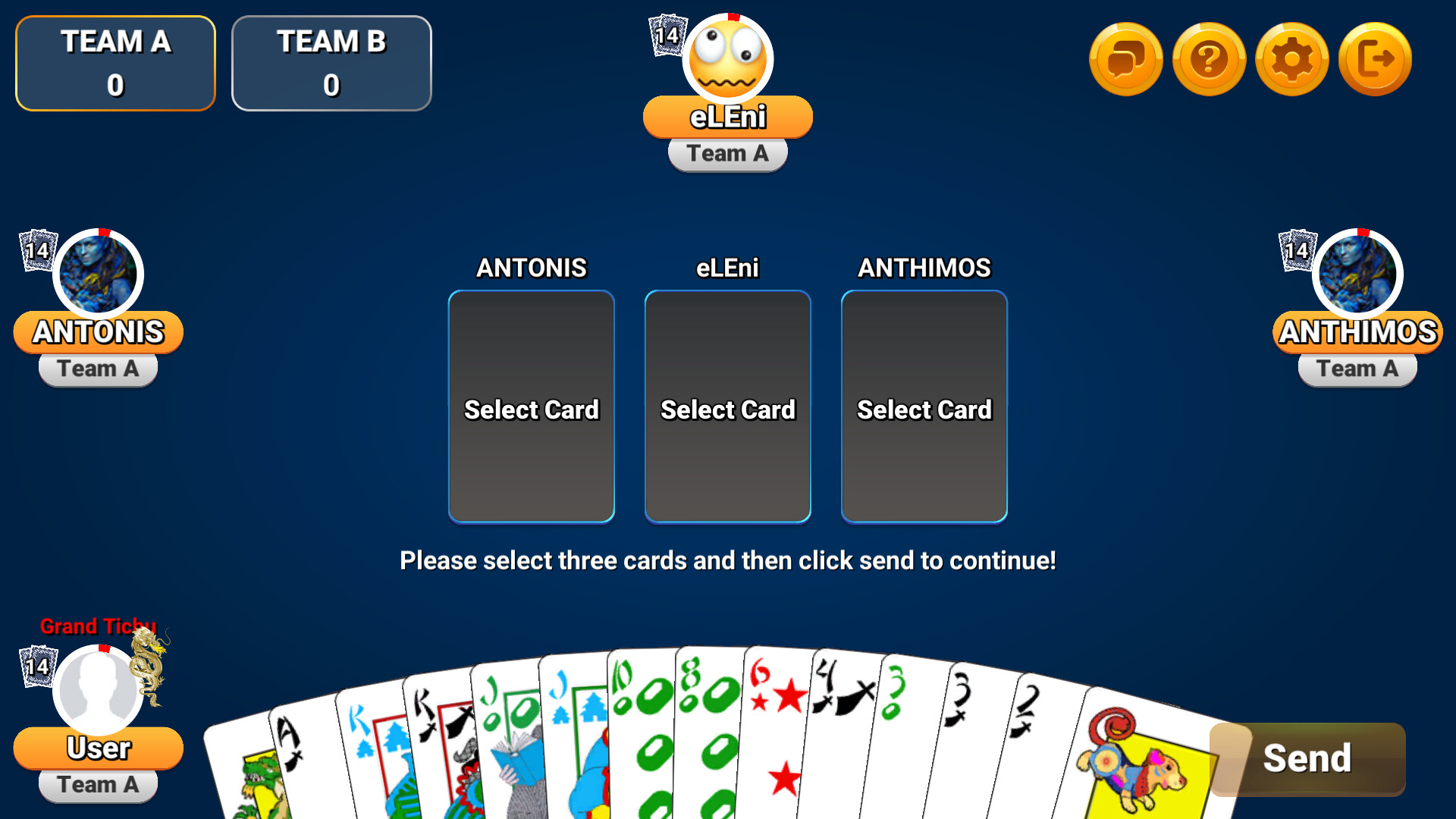 Tichupro by Spectrum screenshot 4