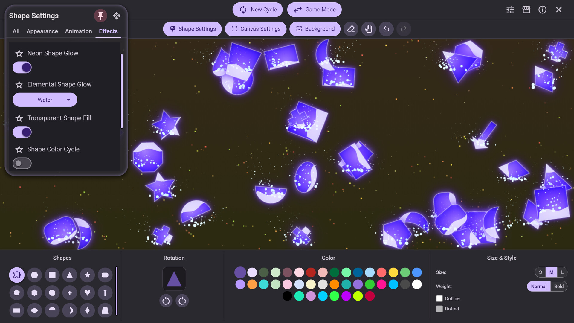 Ephemeral Art: Shapeweaver screenshot 4