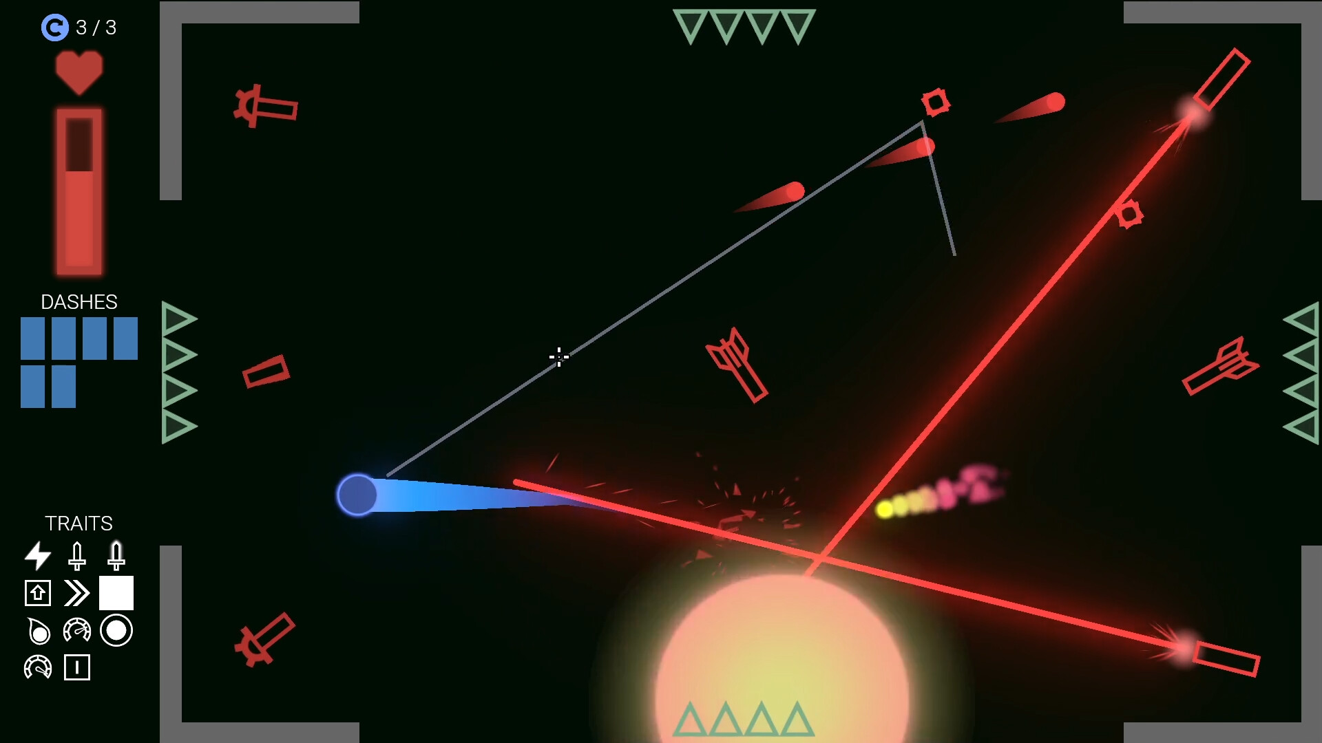 Neon Paddles: Revenge of the Ball screenshot 1
