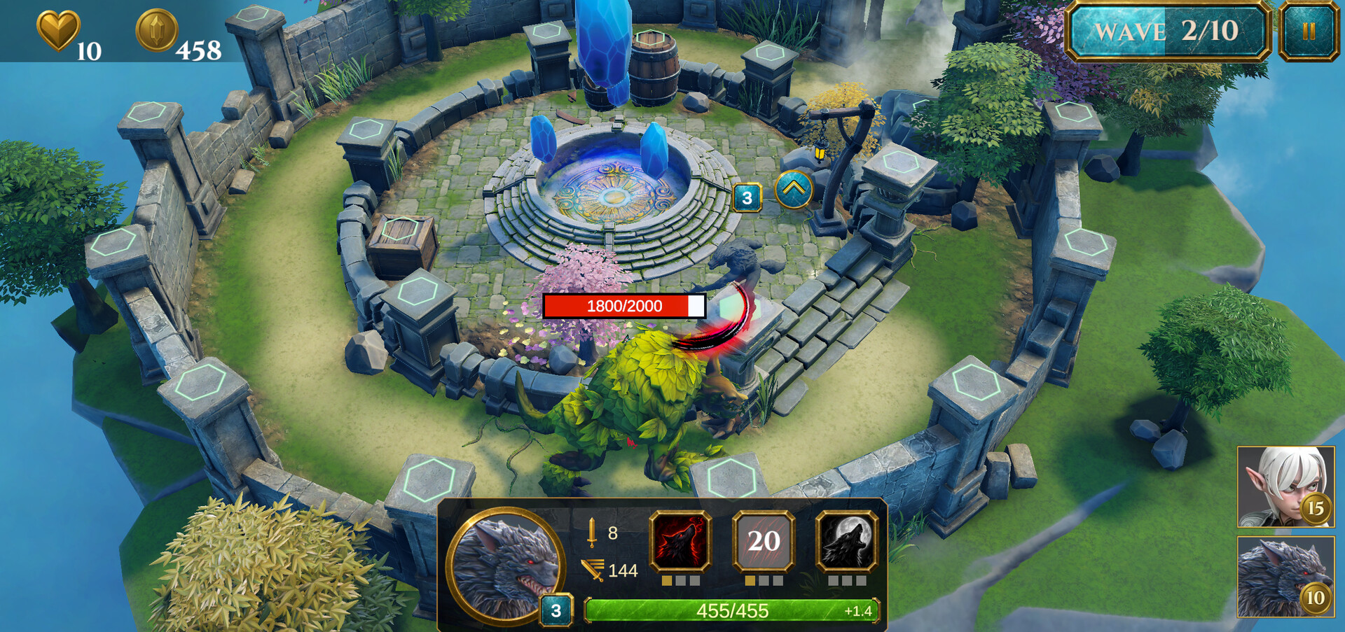 Temple Siege TD screenshot 1