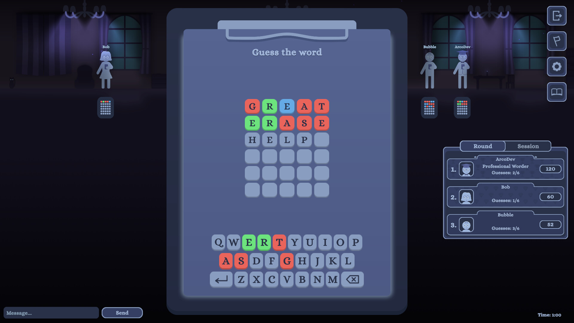 Wordy Online - Classic Word Games screenshot 1