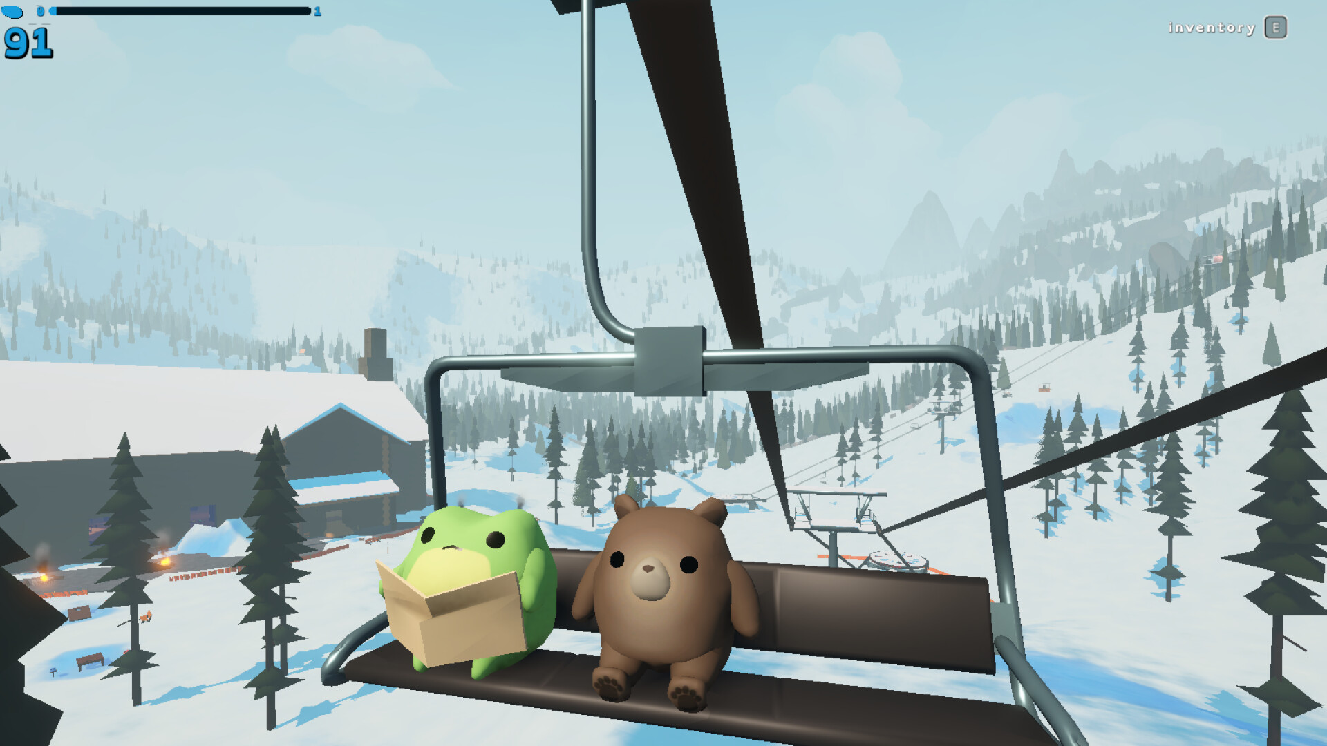 Sledding Game Demo screenshot 1
