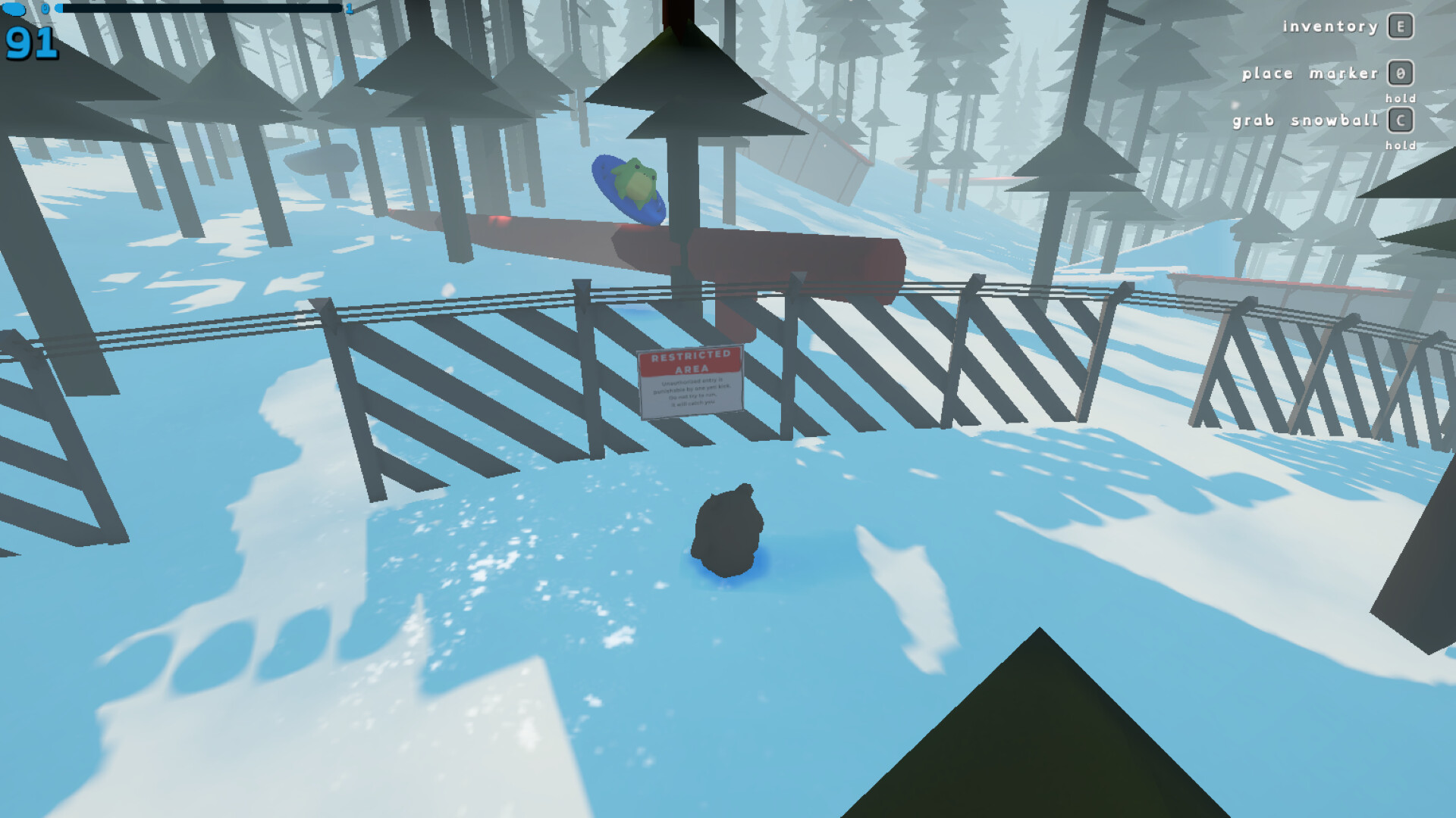 Sledding Game Demo screenshot 4