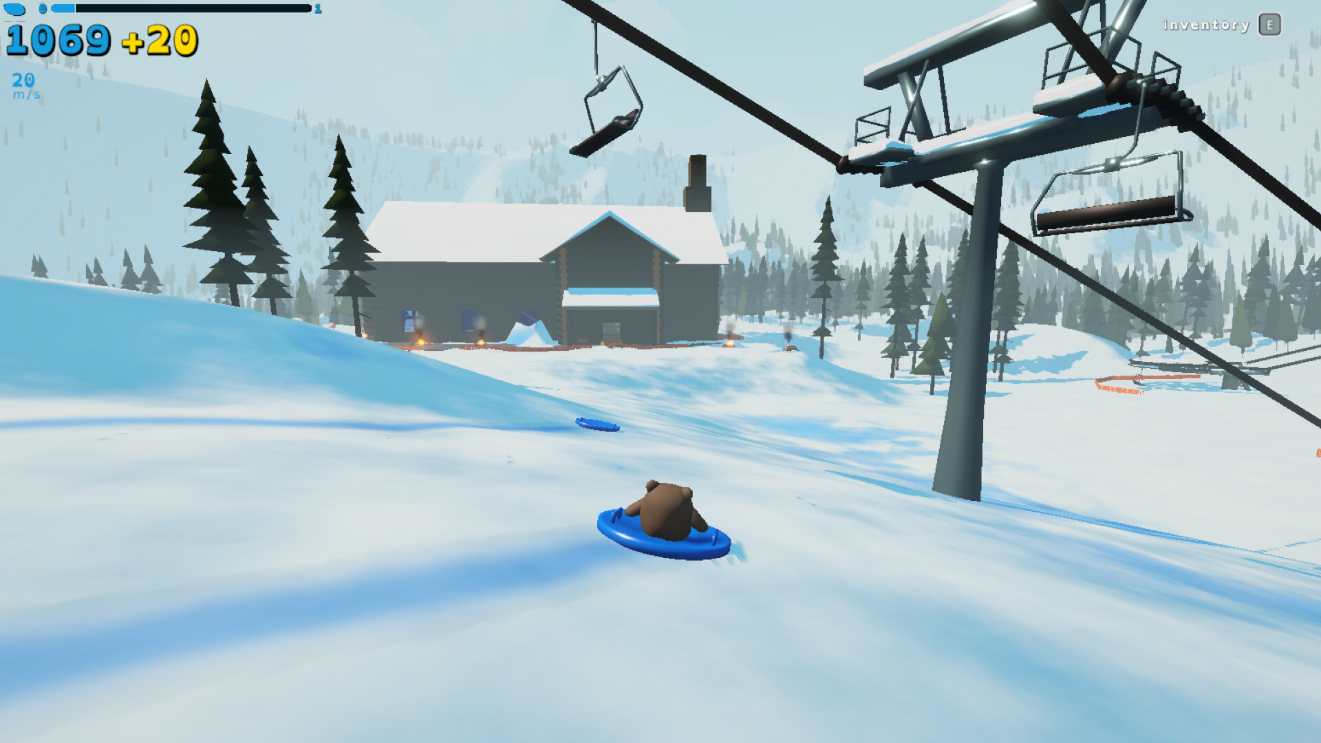 Sledding Game Demo screenshot 2