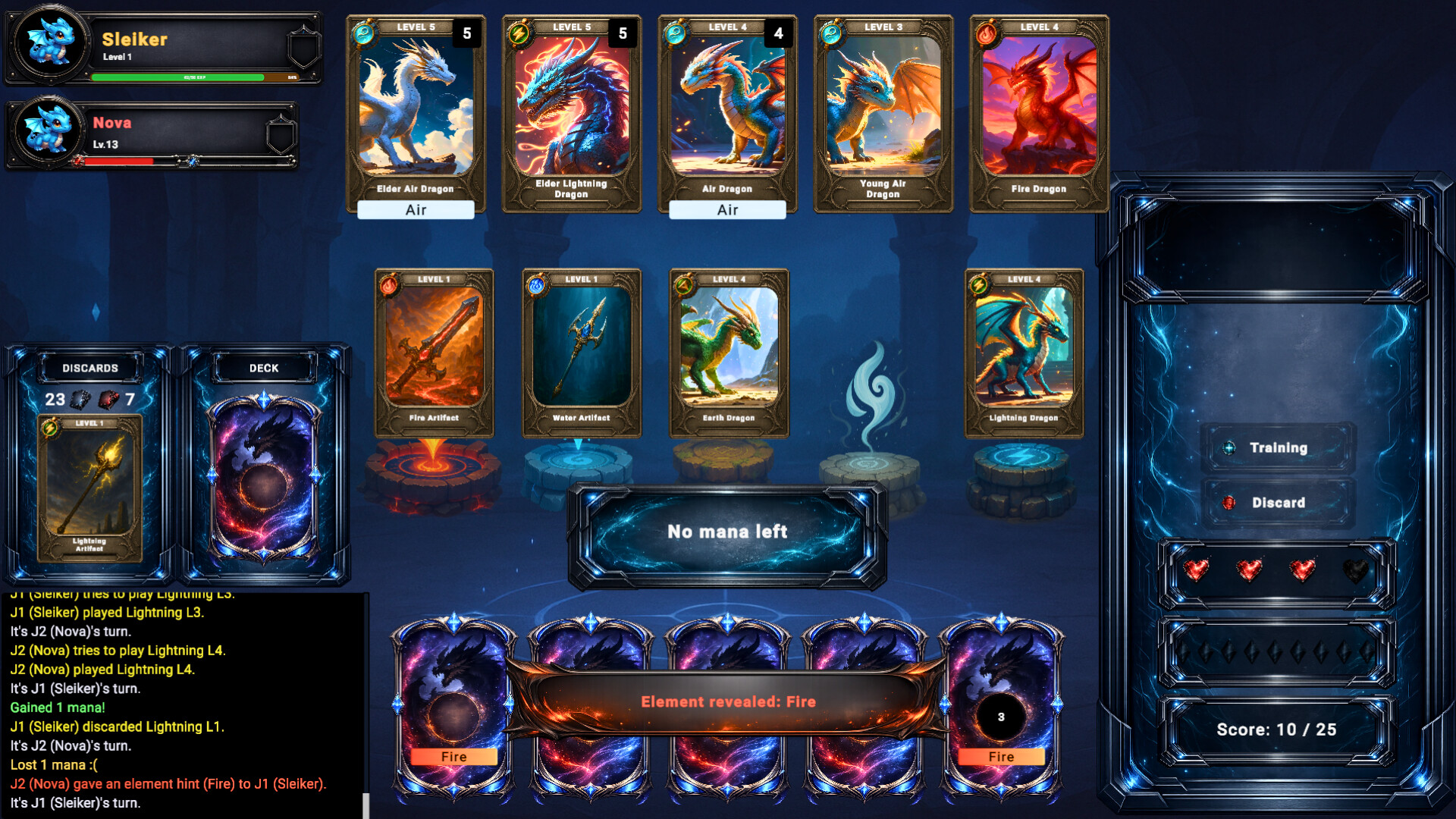 DraQu: Elemental Awakening screenshot 1