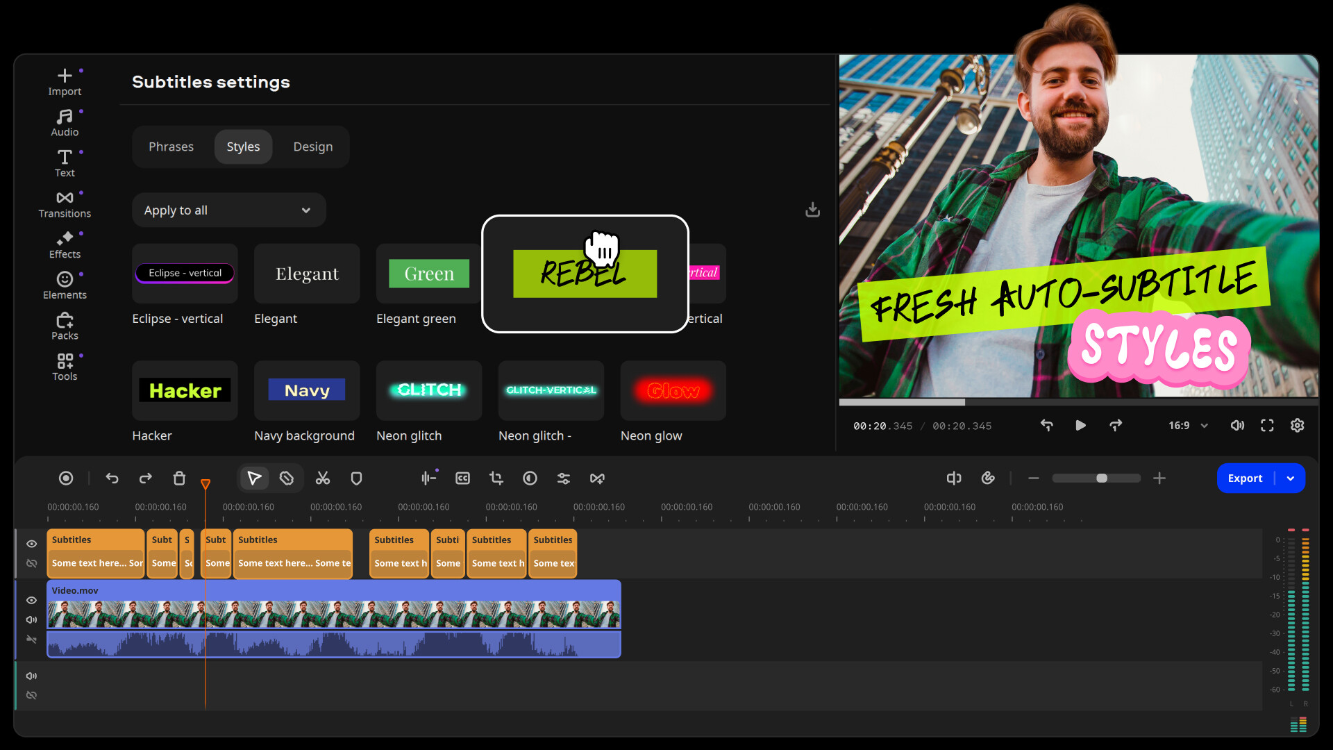 Movavi Video Editor 2026 screenshot 4