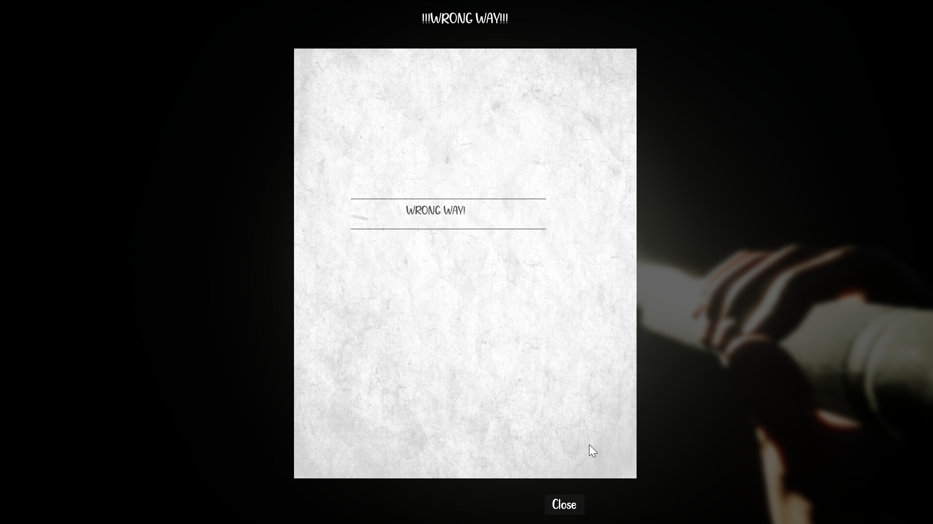 WRONG WAY screenshot 1