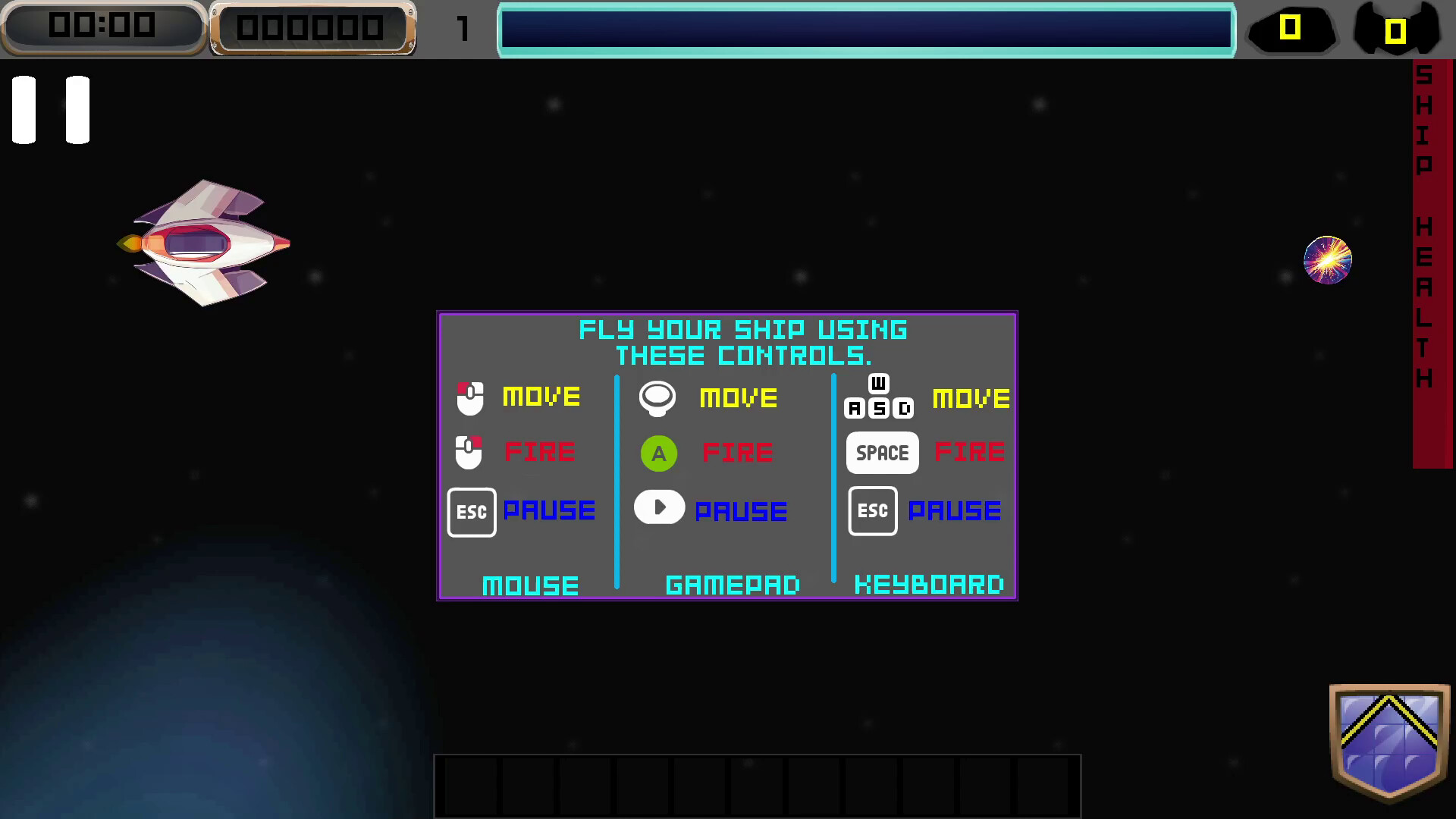 Rocks In Space screenshot 1